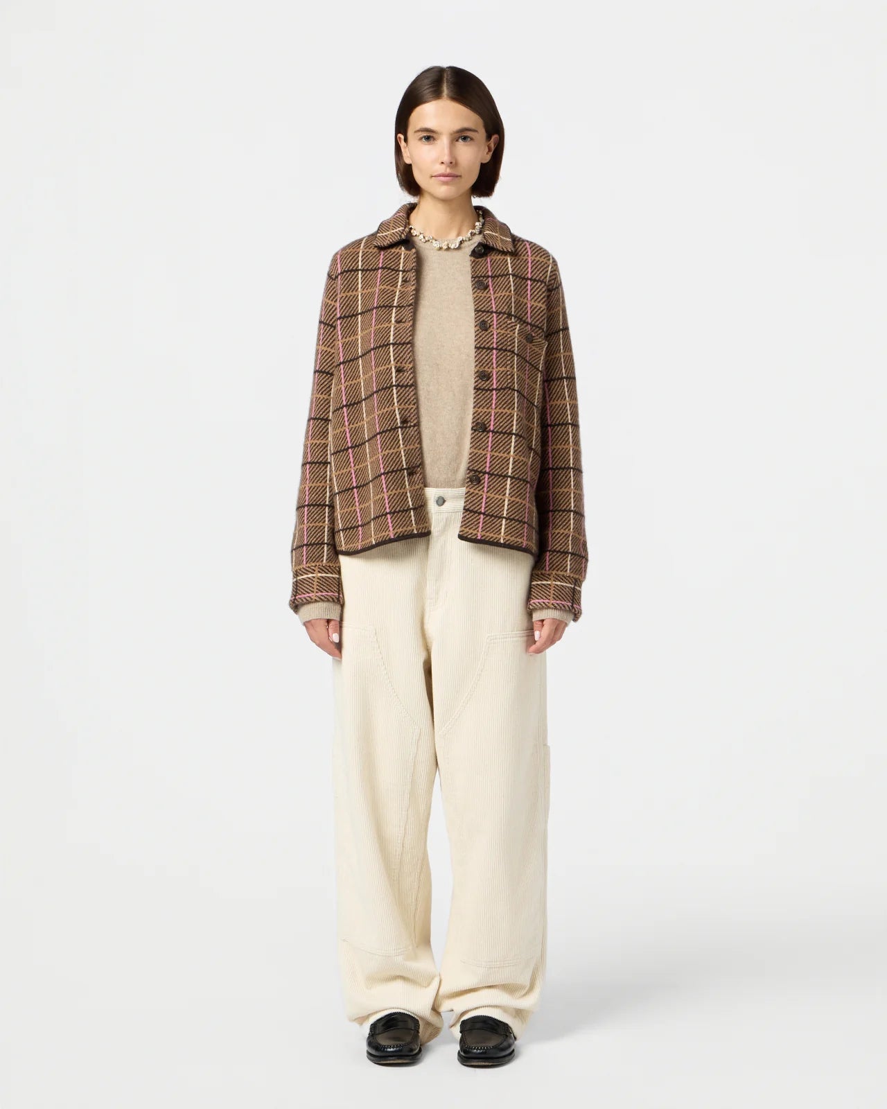 Dylan, Burnt Cocoa Combo, Plaid Shirt