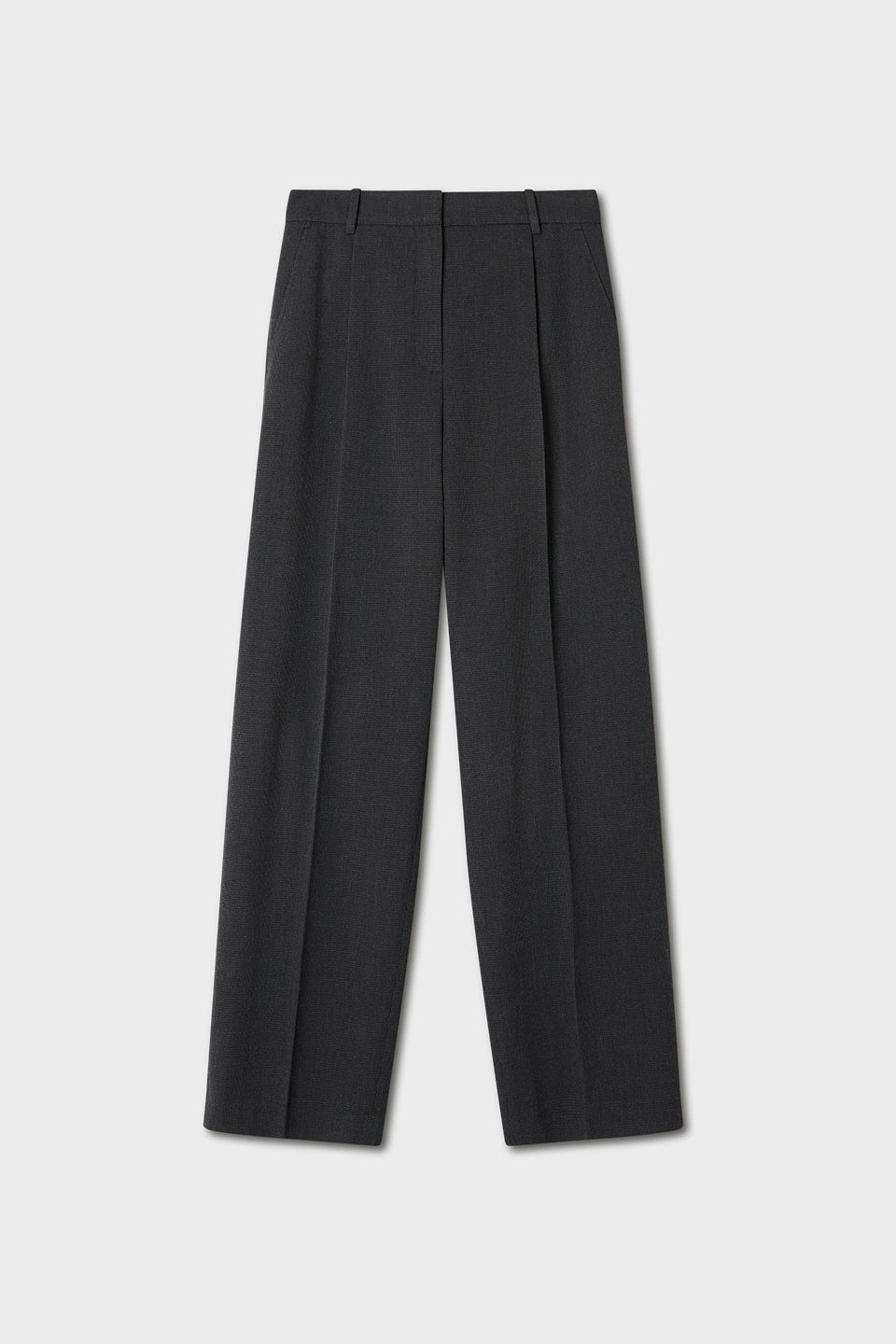 LALA BERLIN dunkelgraue Hose aus Polyestergemisch - Flatshot