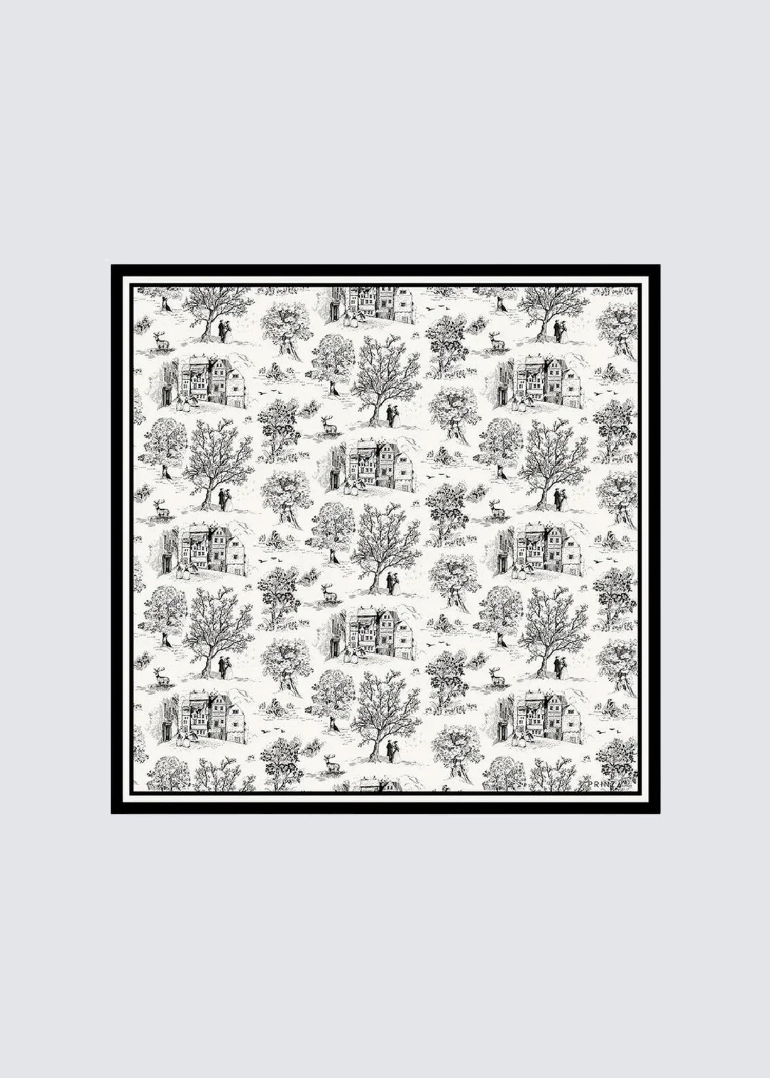 Toile Valentine, Weiß, Tuch