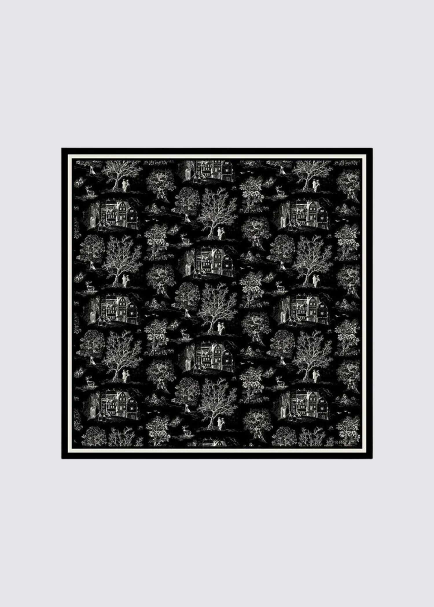 Toile Valentine, Schwarz, Tuch