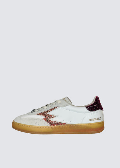 Moa Concept, White/Glitter, Sneaker