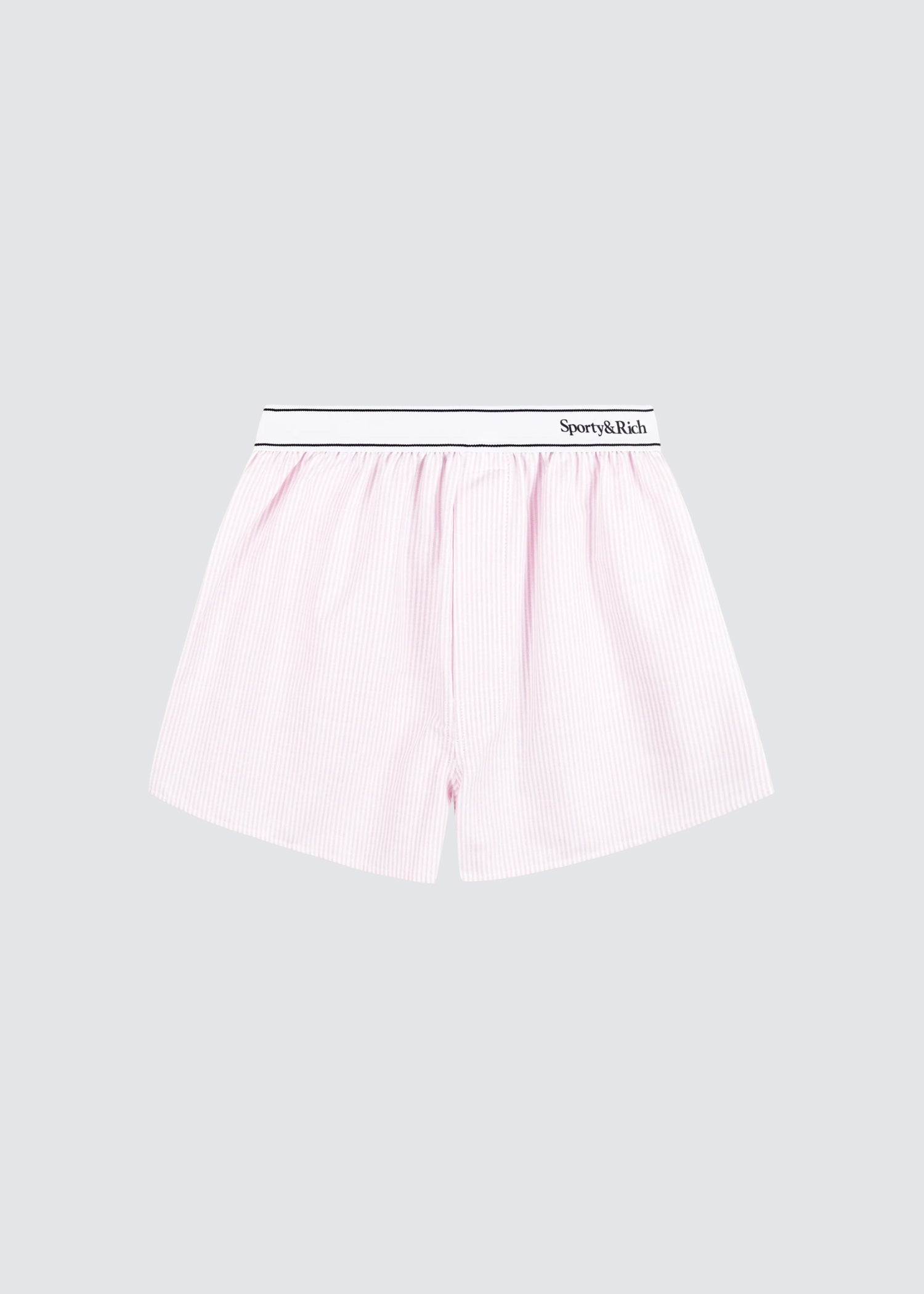 Serif Logo Oxford, Pink/White, Shorts
