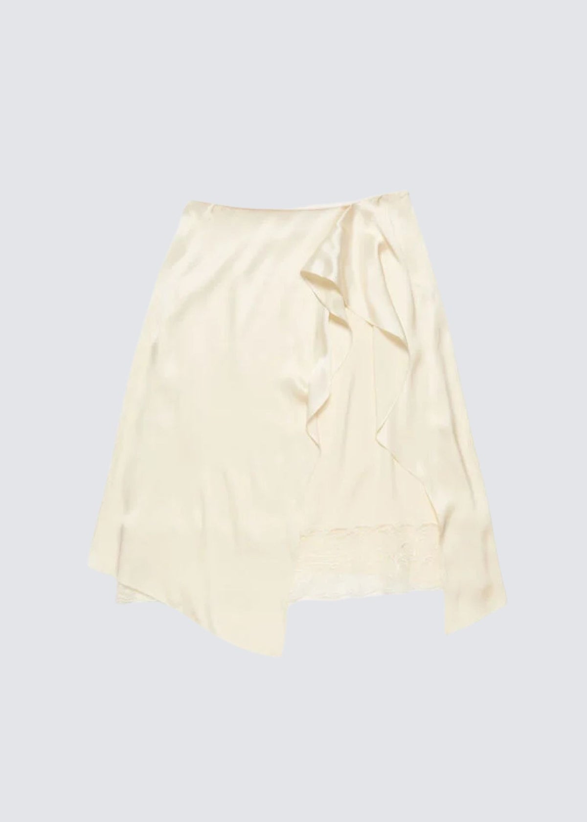 Acne Studios, Satin Lace, Cream White, Rock