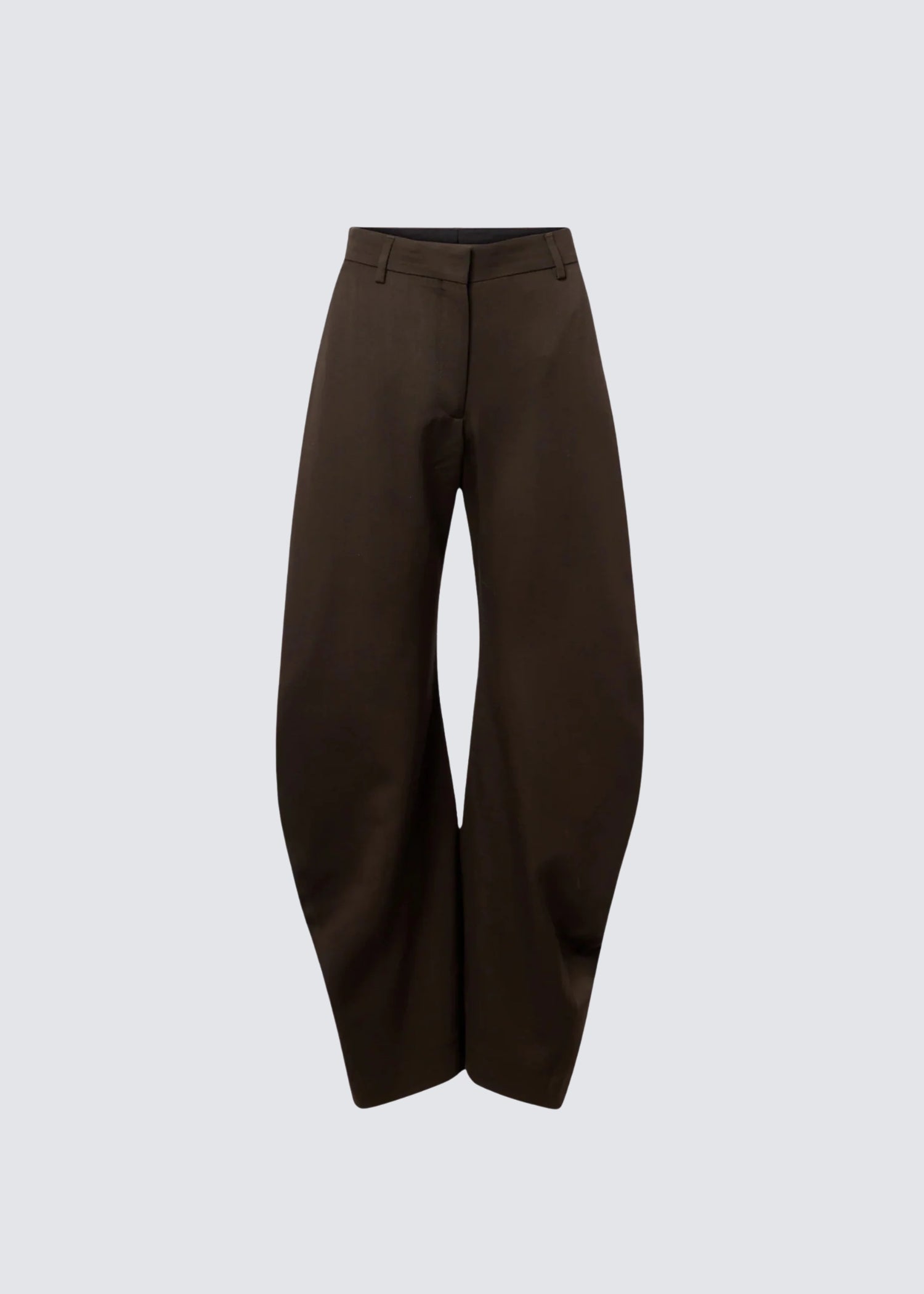 Wool Trouser, Brown, Hose
