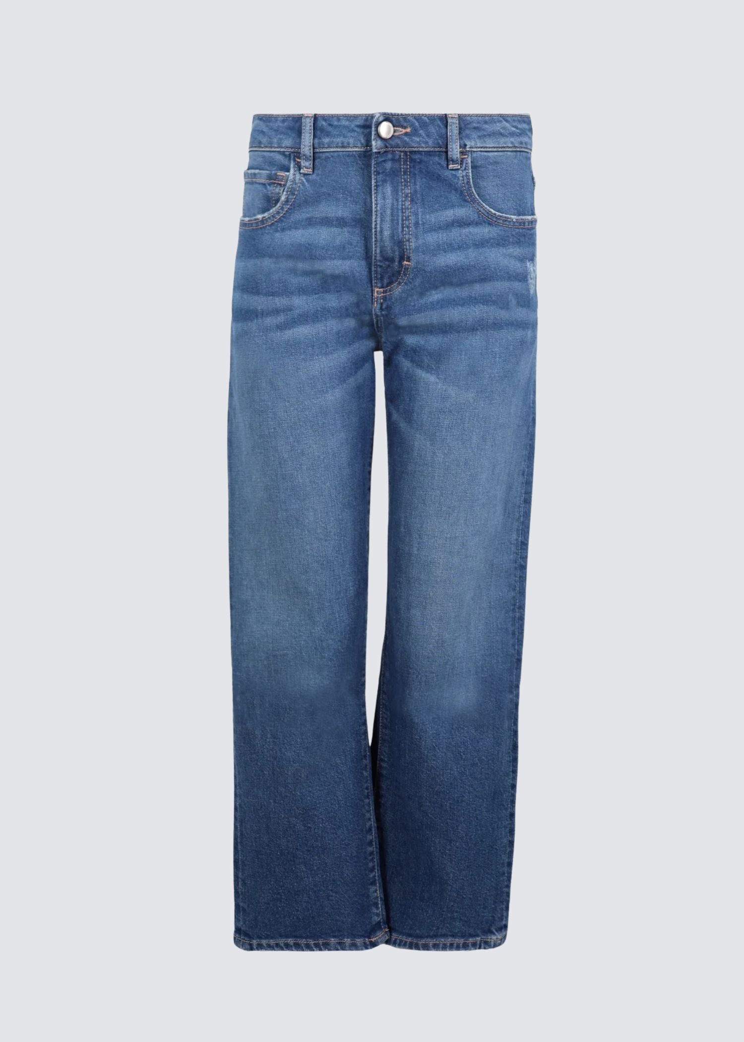 Model Mimi, Dusty Blue, Jeans