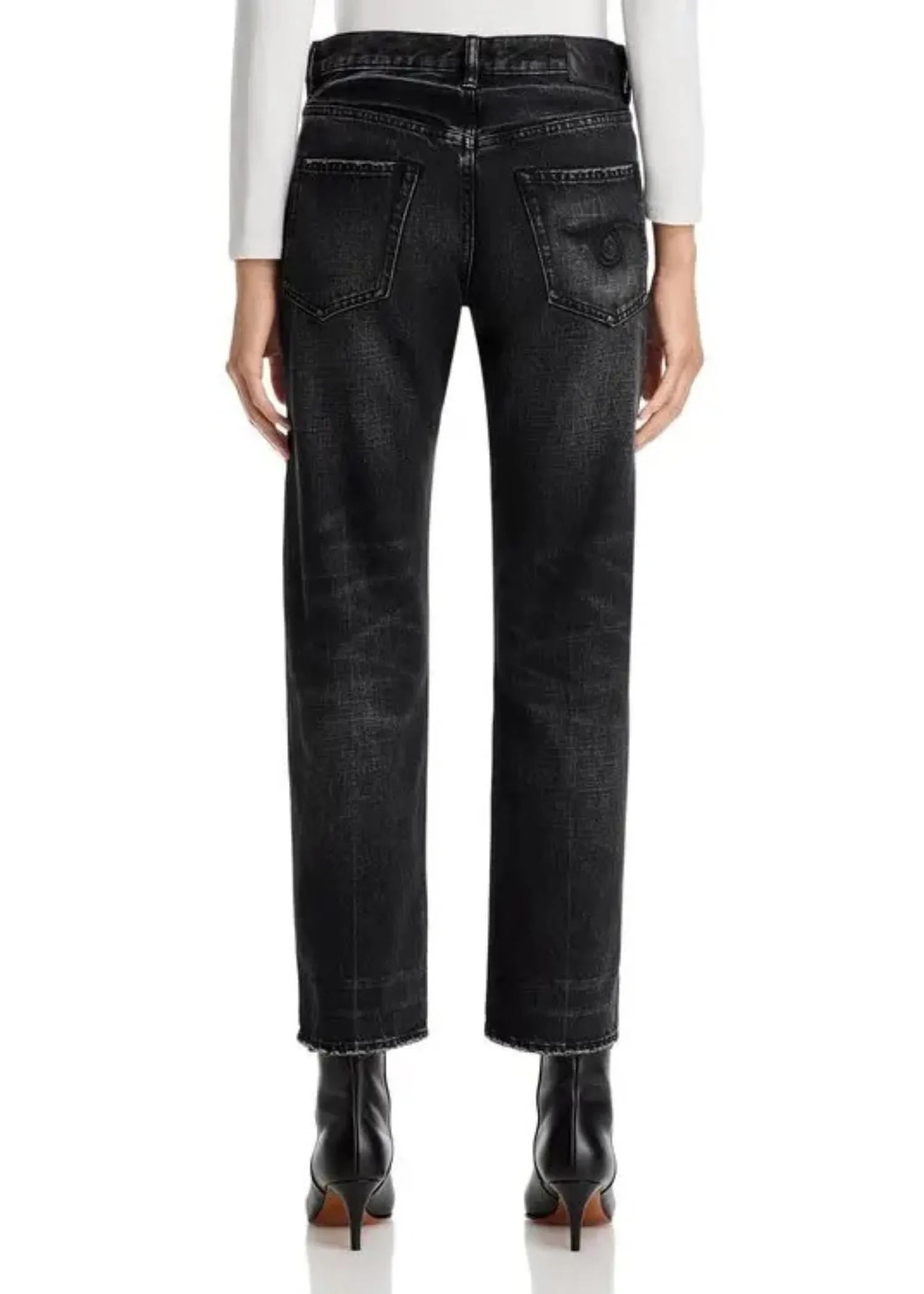 R13, Boyfriend, Brixton Black, Jeans