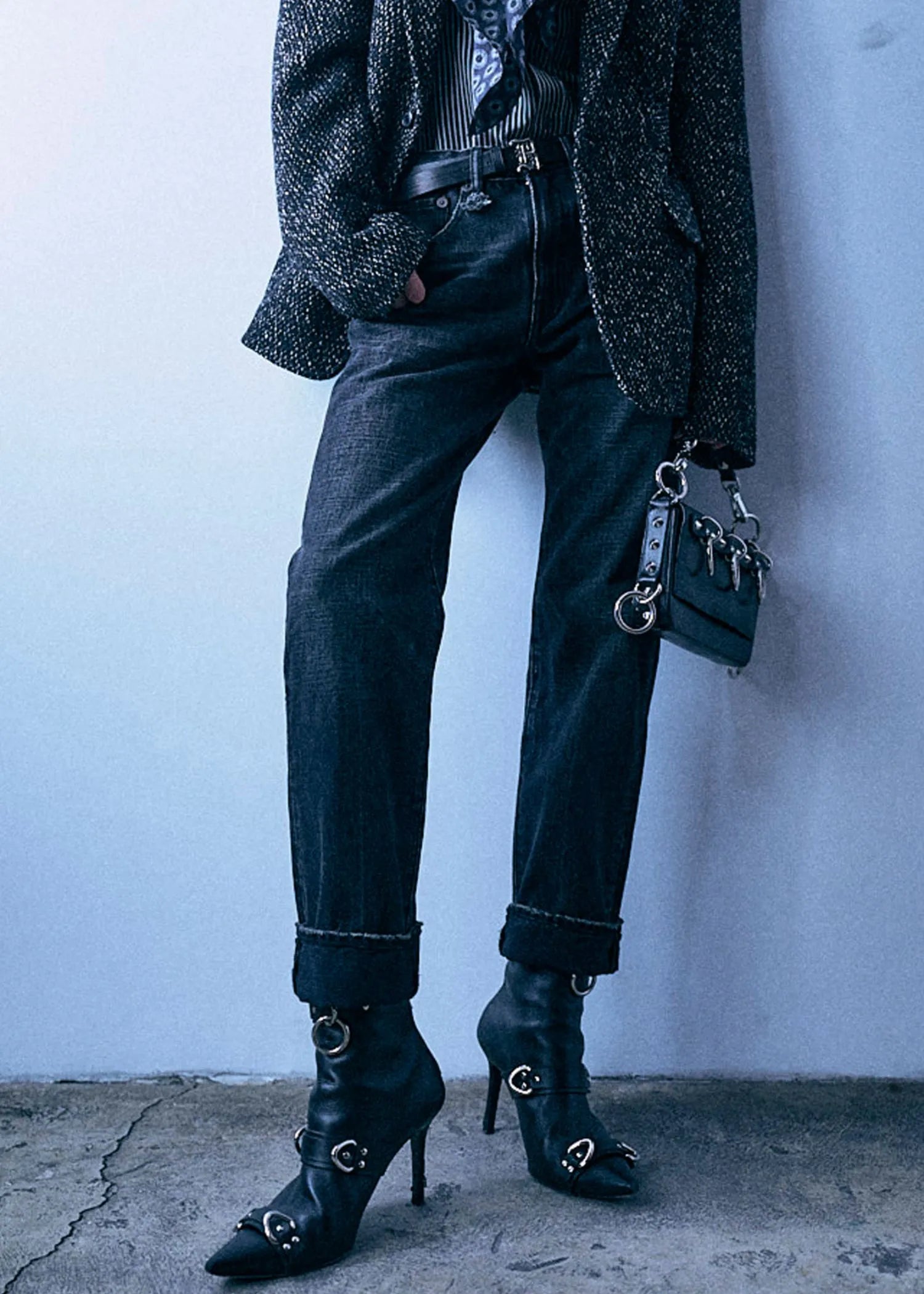 R13, Boyfriend, Brixton Black, Jeans