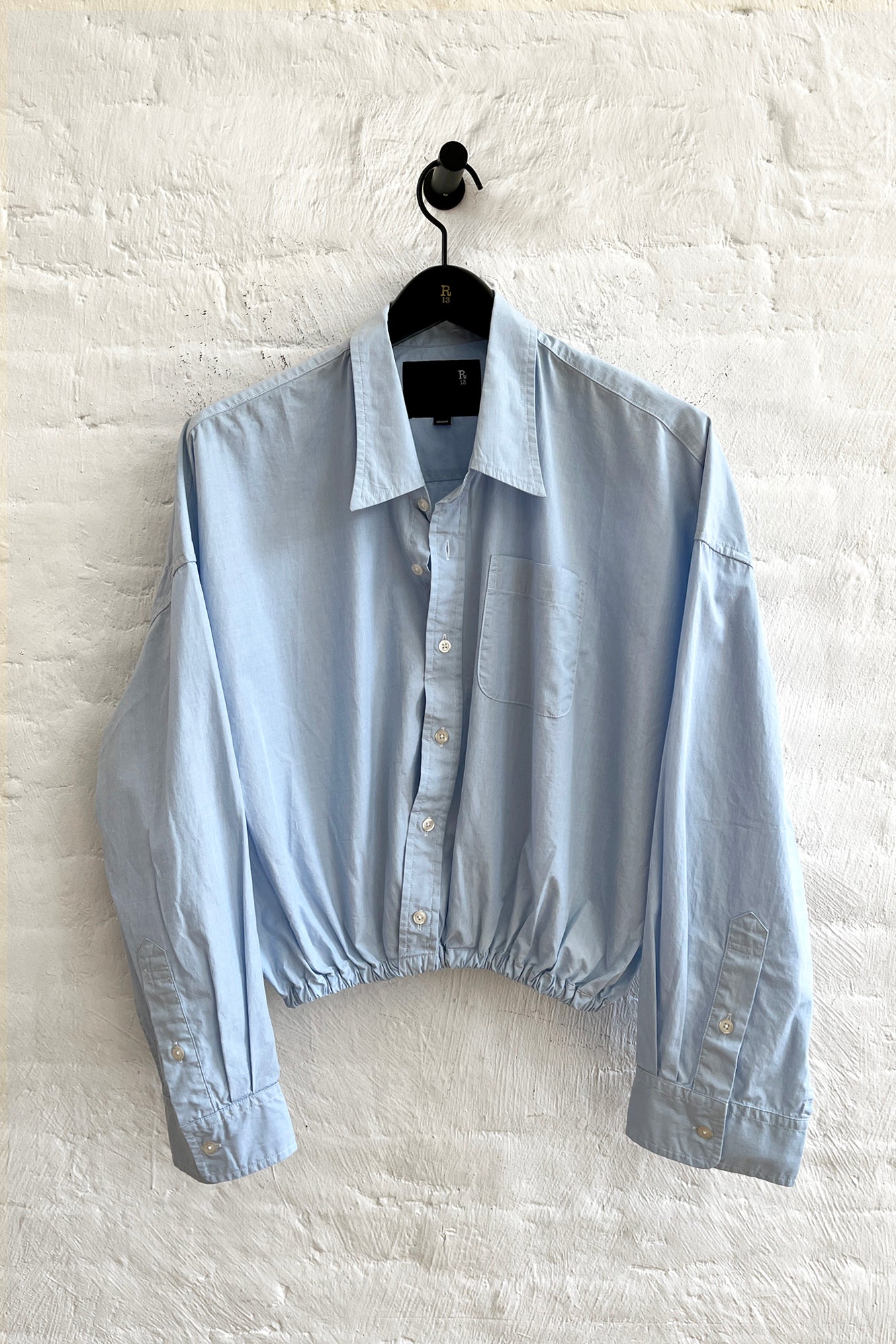 Cross Over, Light Blue, Bubble Shirt