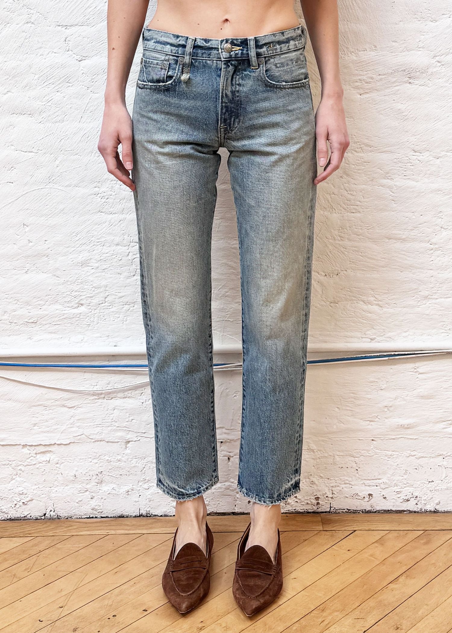 R13, Romeo, Wilted Blue, Jeans