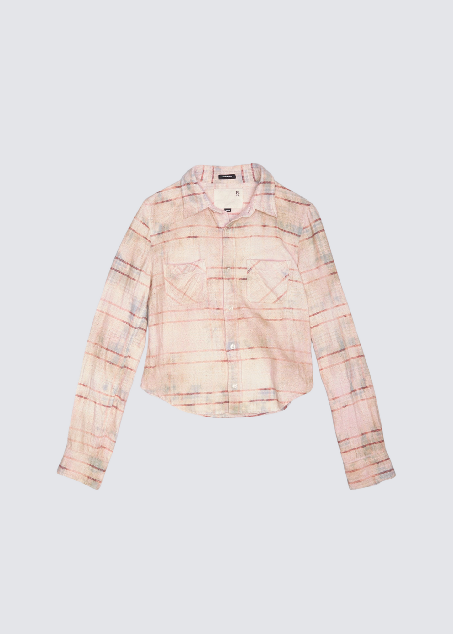 Shrunken Workshirt, Pink Plaid, Hemd