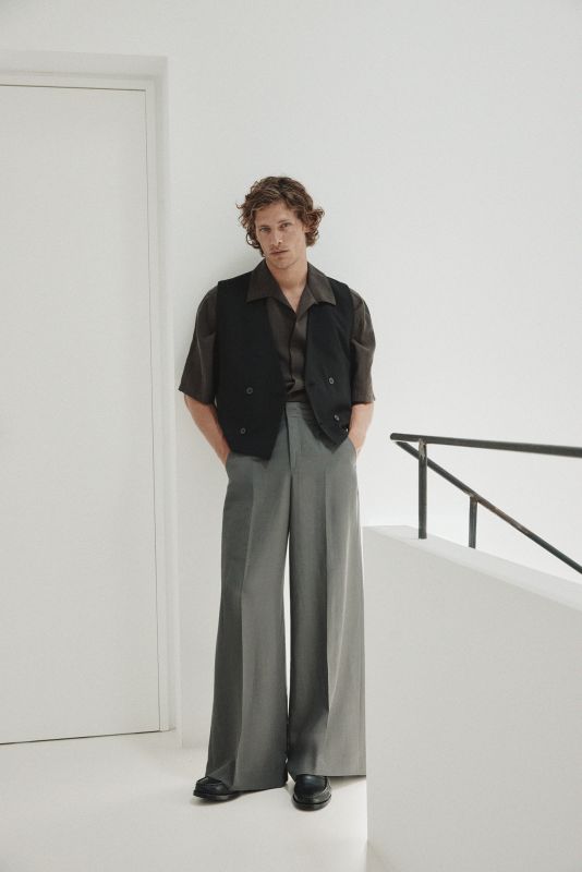 Rossi, Ivon Linen, Dunkelgrau, Hose