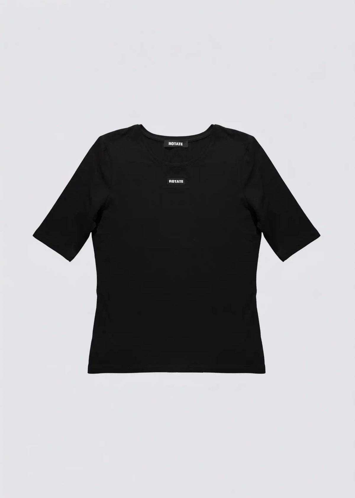 Rotate, Short Sleeve, Black, T-Shirt