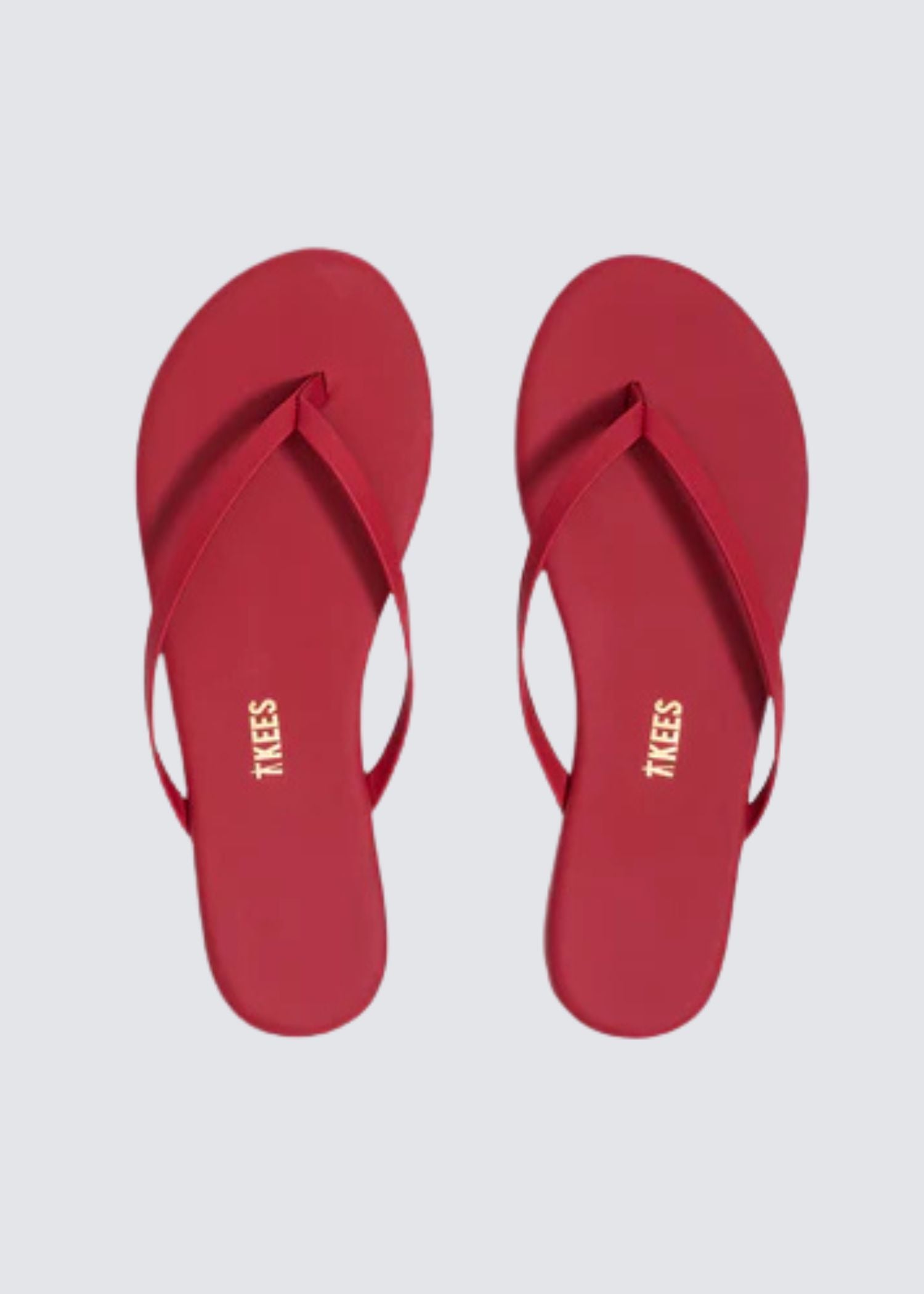 Tkees, Solids Lily, Red, Flip Flop