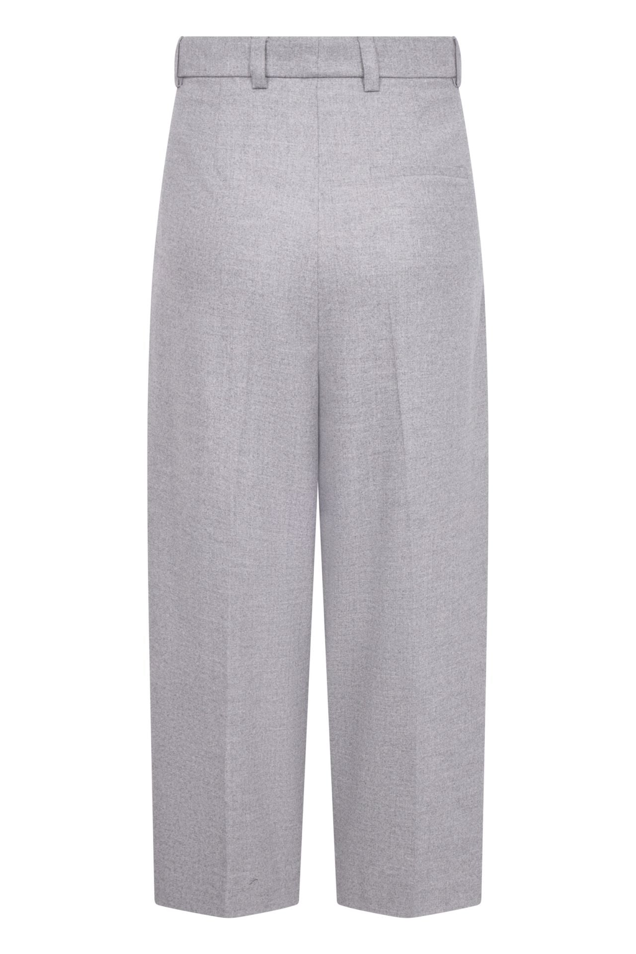 Rossi graue Hose aus Wollgemisch - Flatshot von hinten 