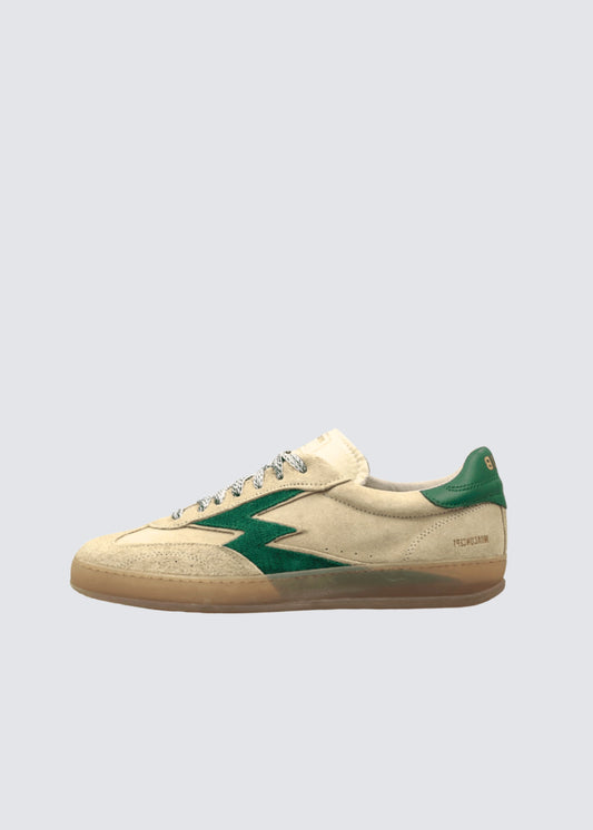 Moa Concept, Green Printed, Genderless Sneaker