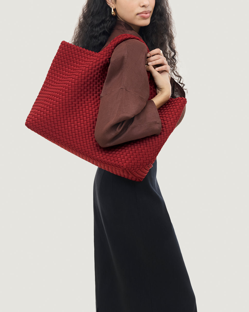 St. Barth, Rosso, Large Bag