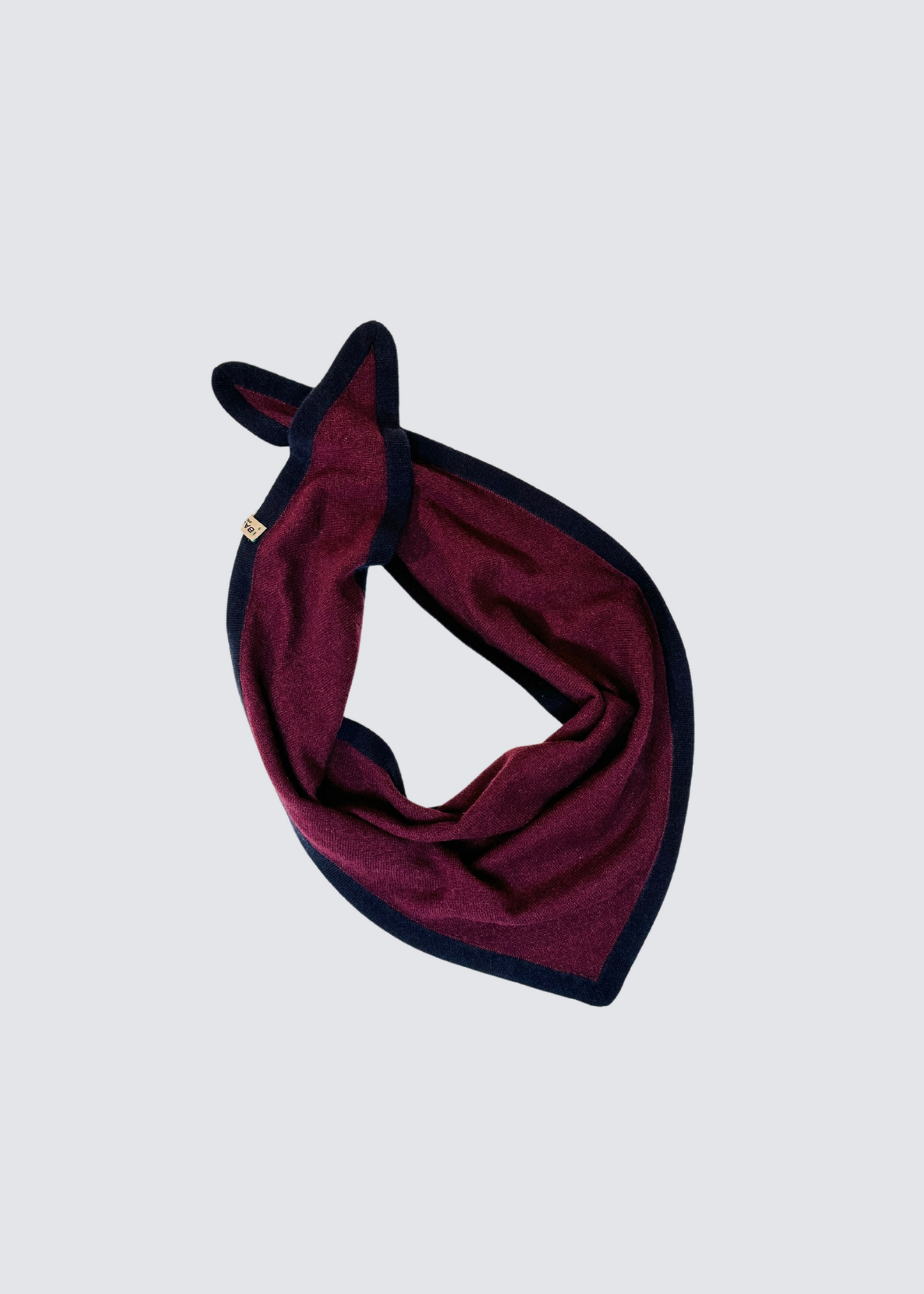 Triangle Duo, Bordeaux/Navy, Schal