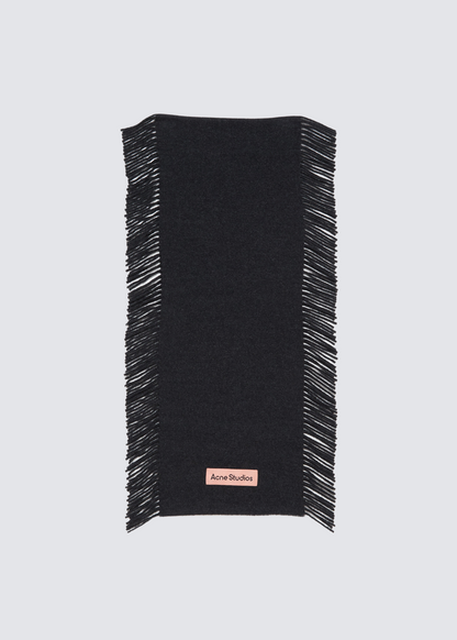 Fringe, Black Melange, Scarf