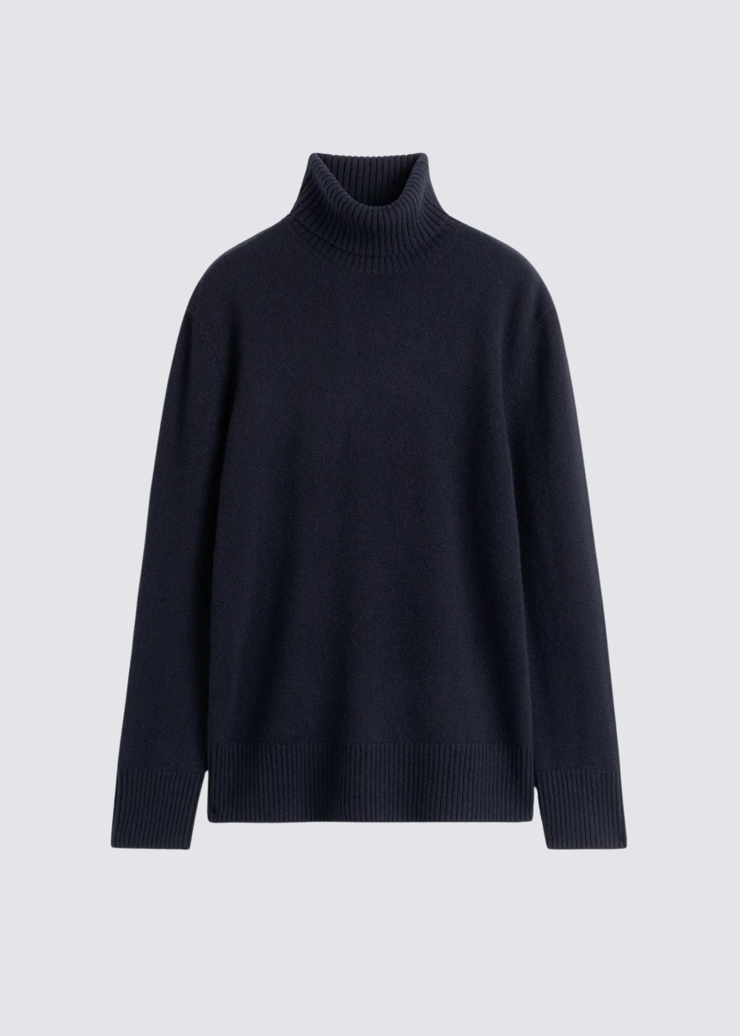 Toteme, Cashmere Turtleneck, Navy, Pullover