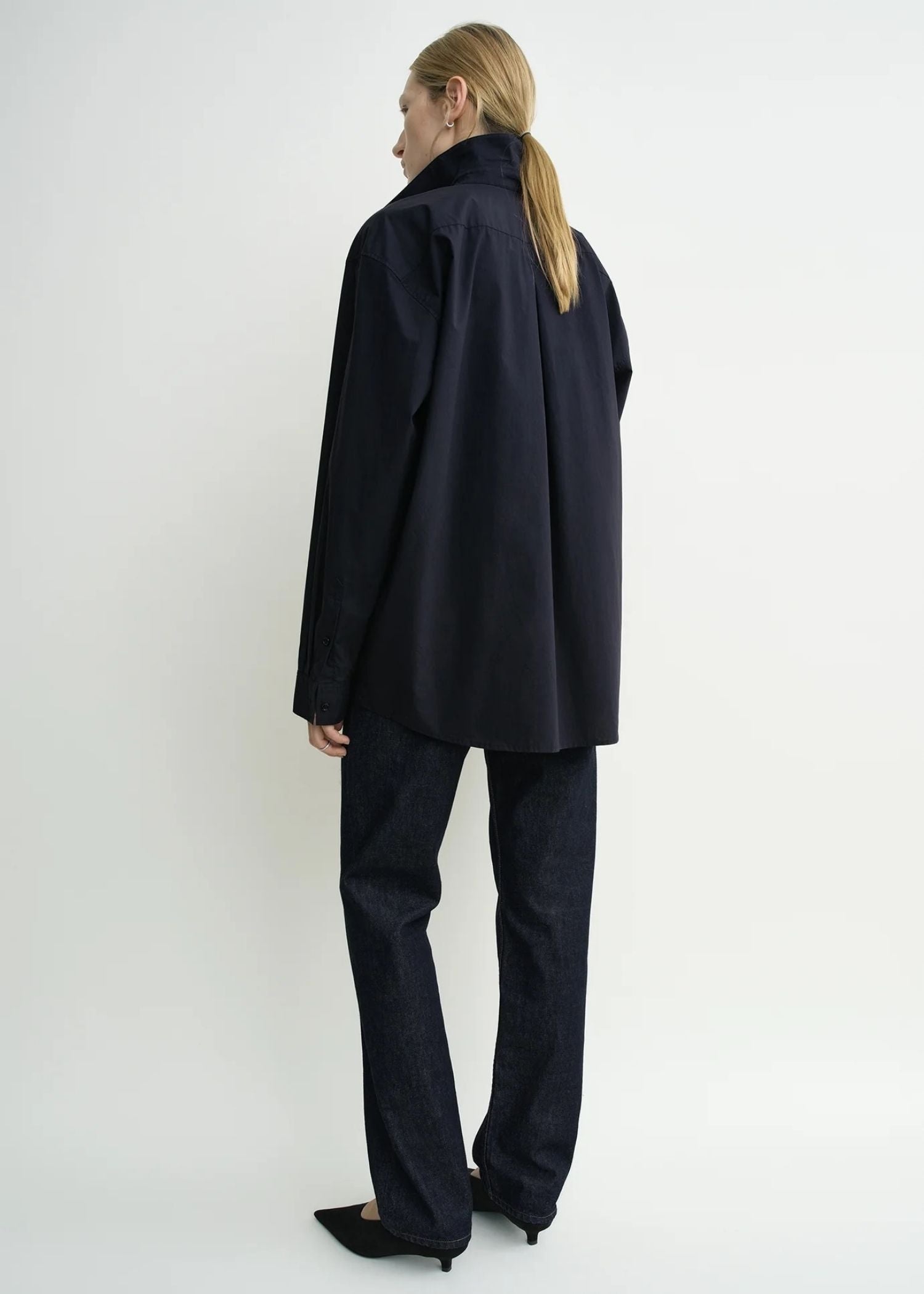 Toteme, Classic Tumbled, Midnight, Hemd