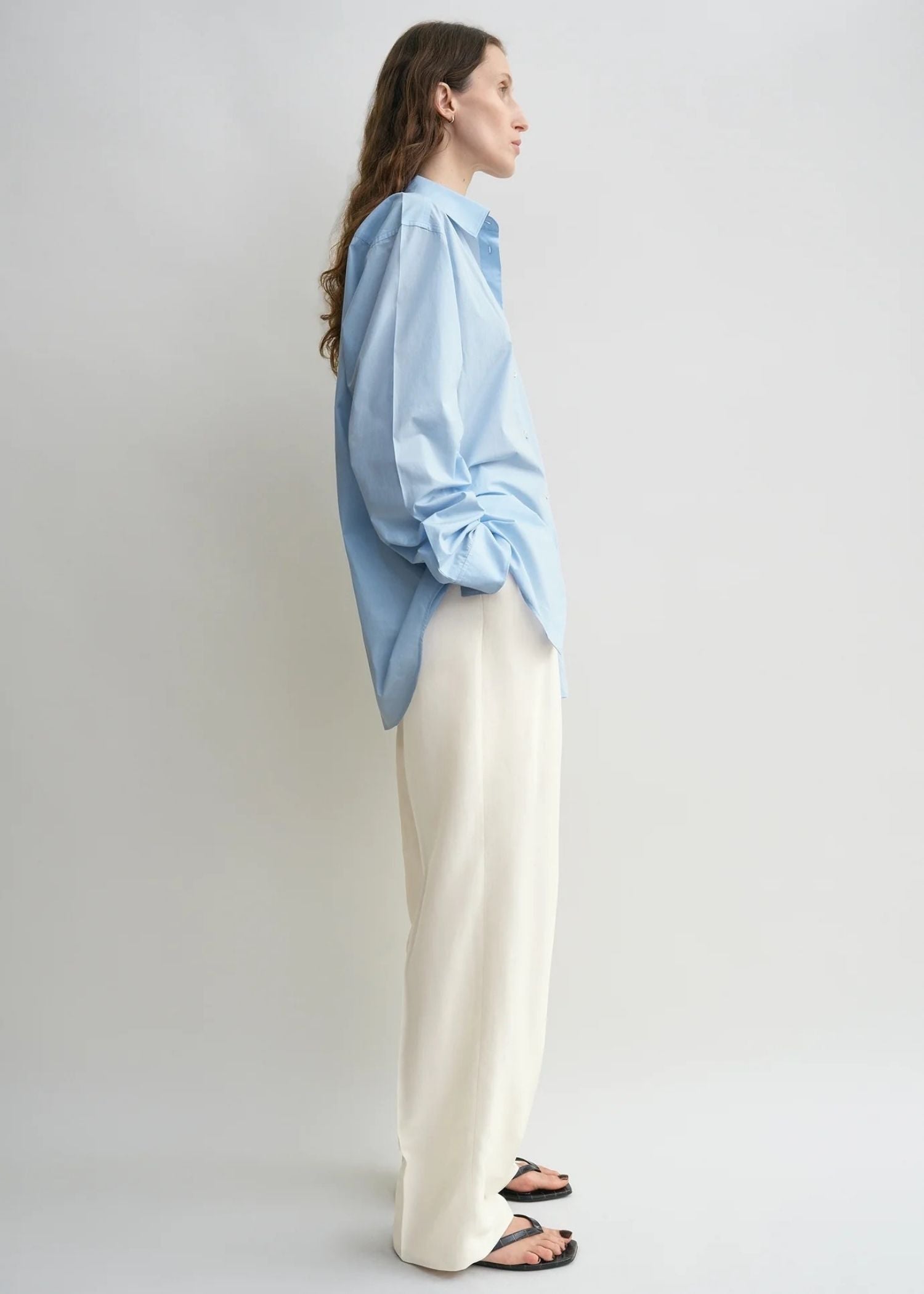 Toteme, Classic Tumbled, Sky, Hemd