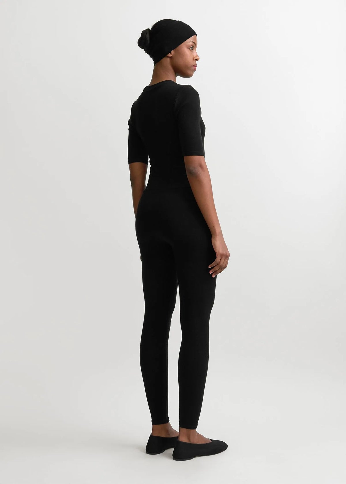 Ripped Leggings, Black, Leggings 