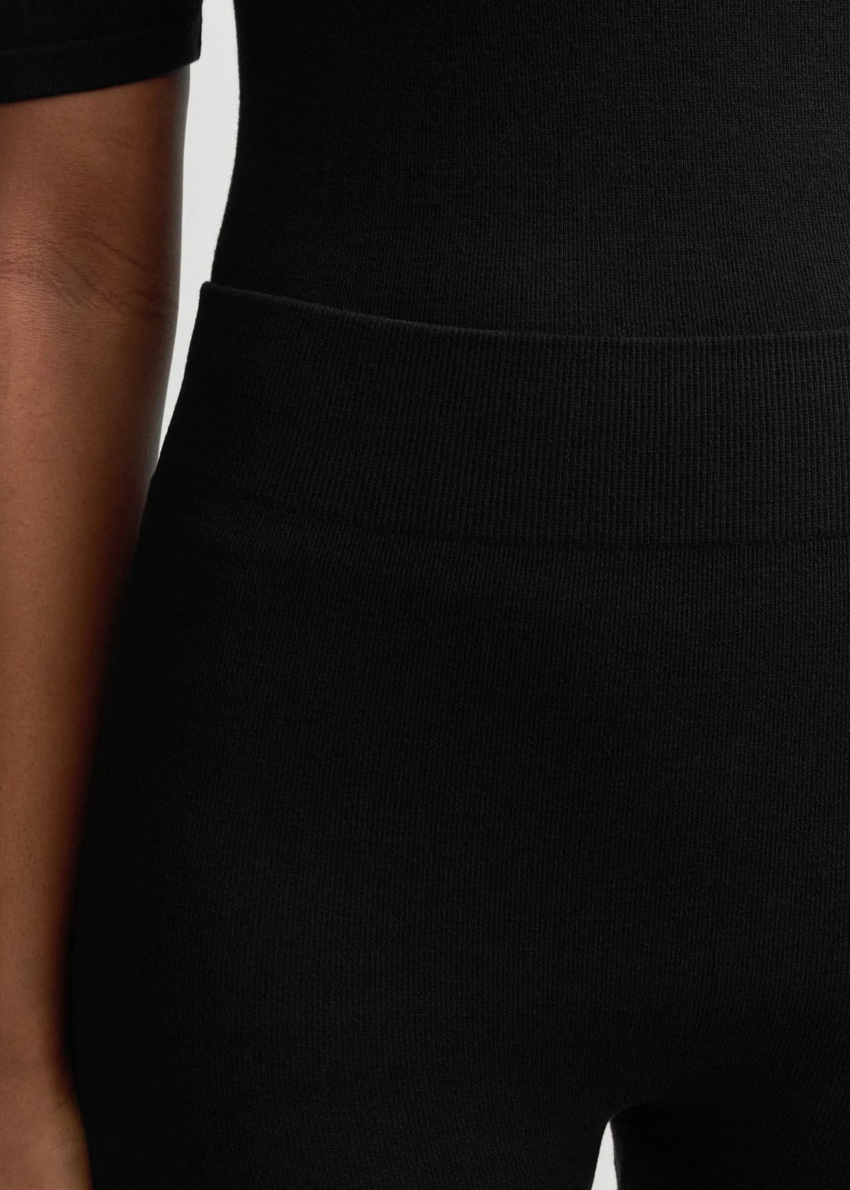 Ripped Leggings, Black, Leggings 