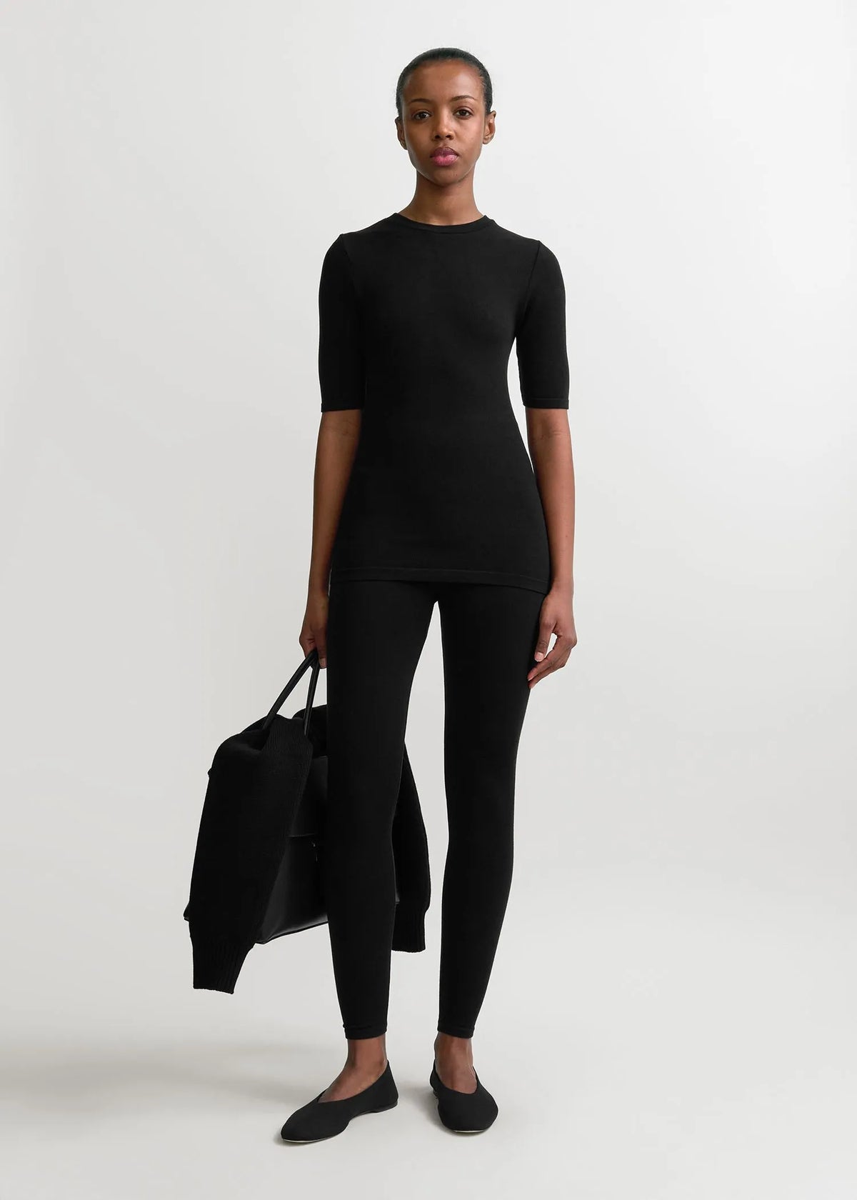 Toteme, Compact, Black, T-Shirt