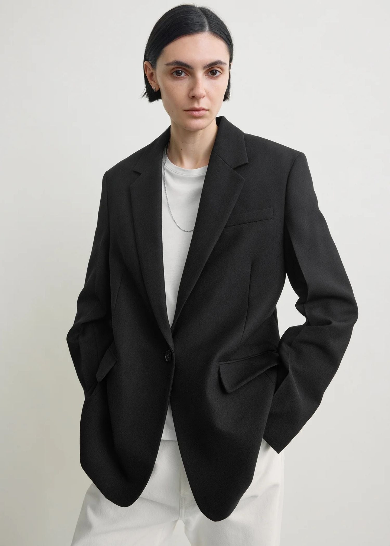 Toteme, Tailored, Black, Blazer