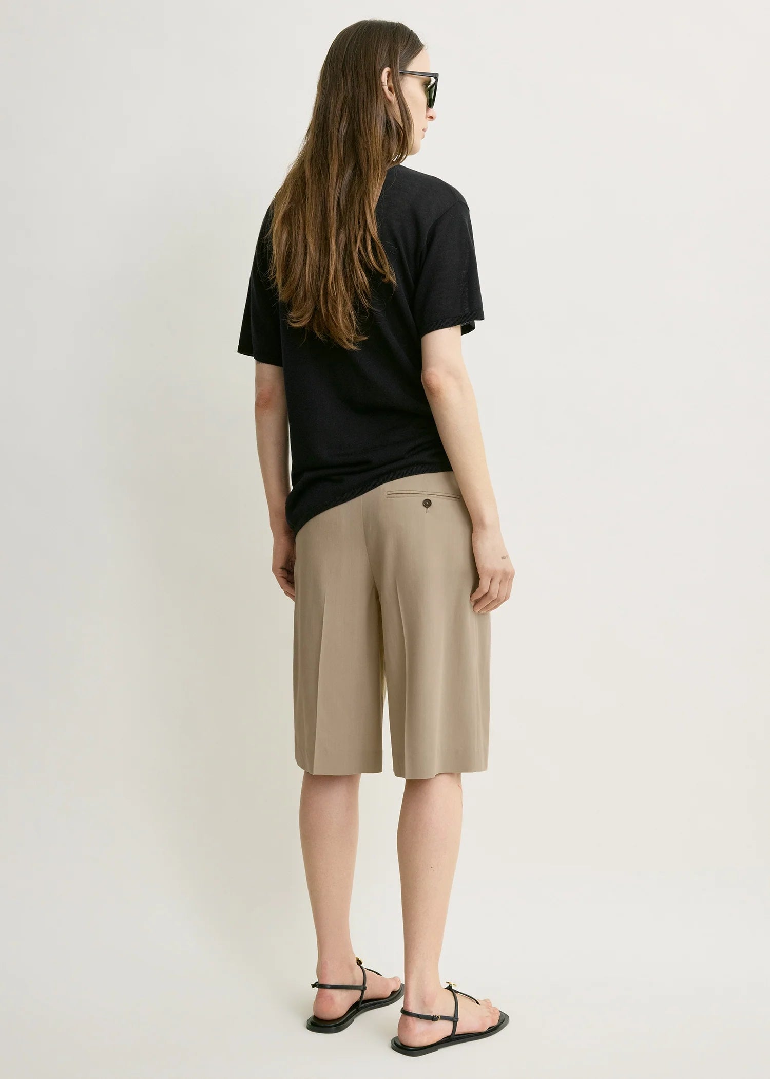 Wide Tailored, Overcast Beige, Shorts