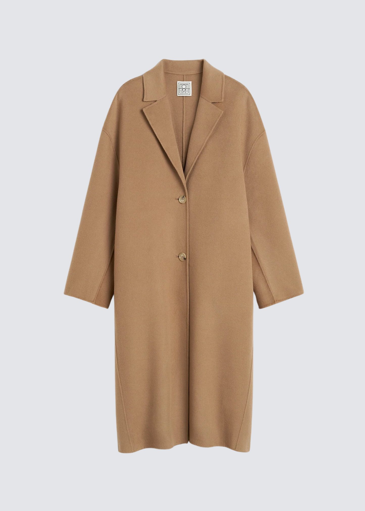 Doublé Cocoon, Camel, Coat