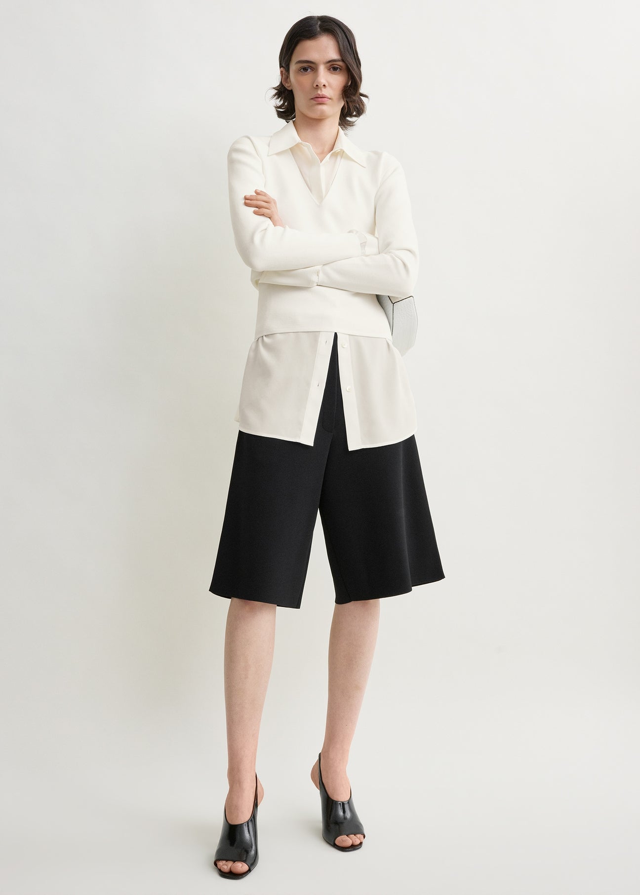 Toteme, Knit, Black, Shorts