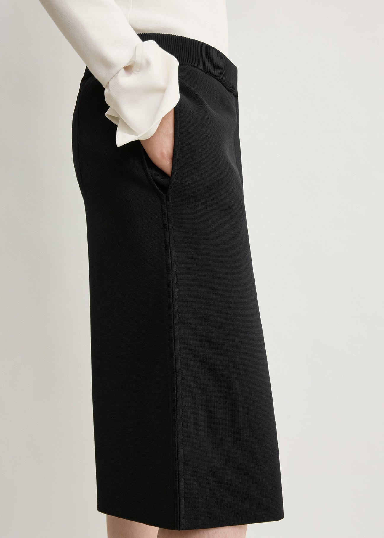 Toteme, Knit, Black, Shorts