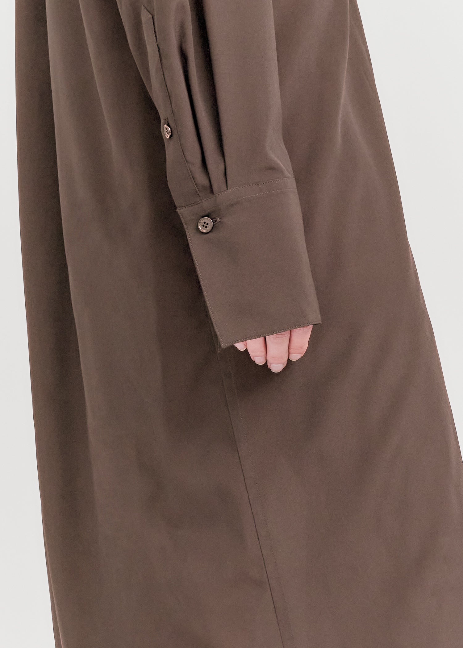 Toteme, Silk, Brown, Kleid