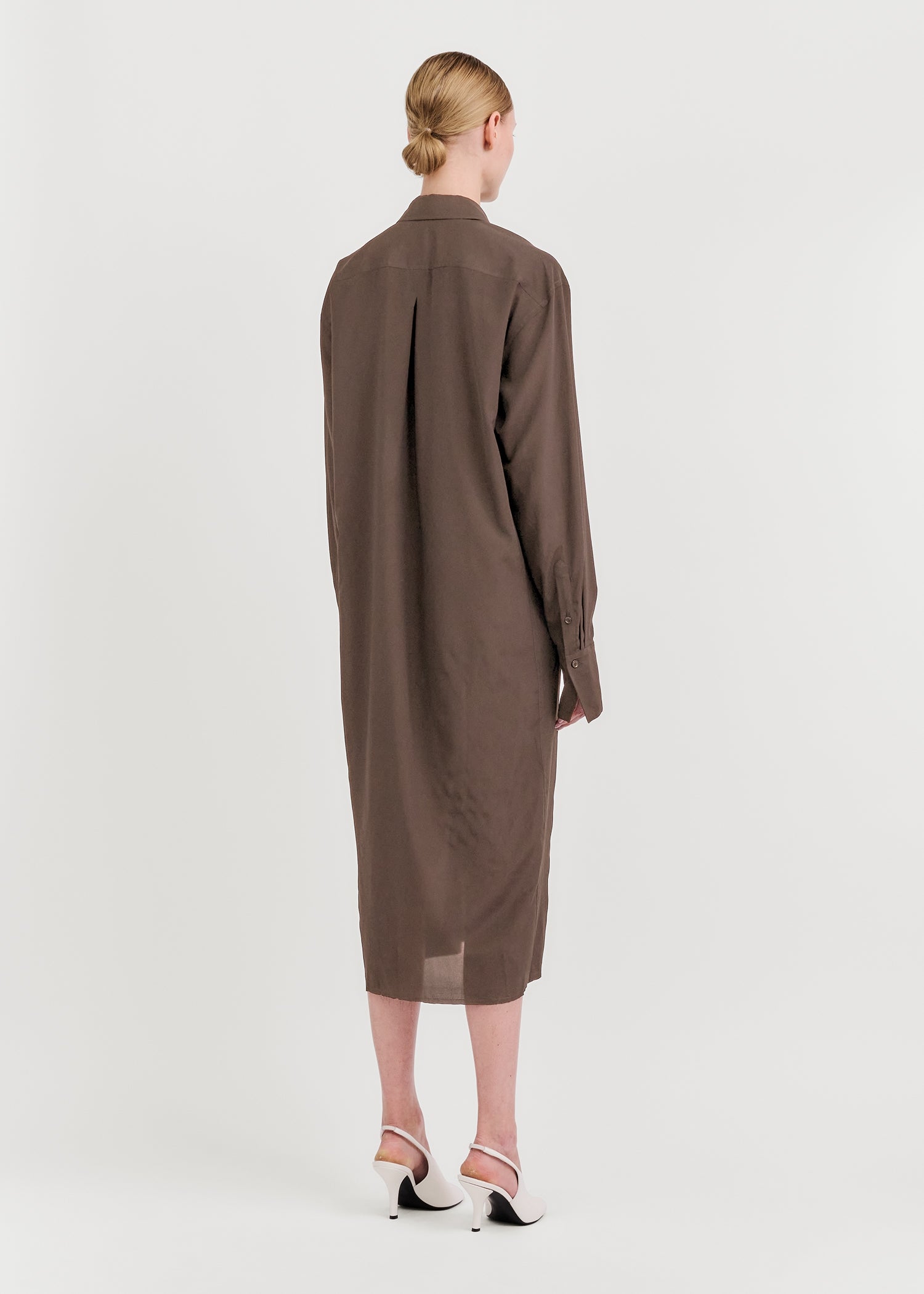 Toteme, Silk, Brown, Kleid