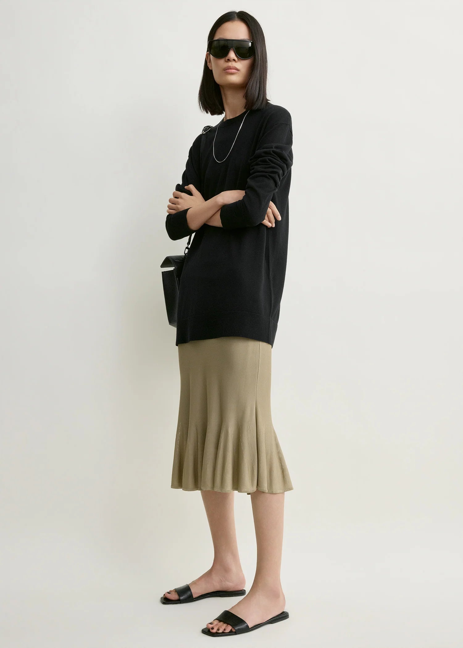 Toteme, Fluted Knit, Desert, Rock