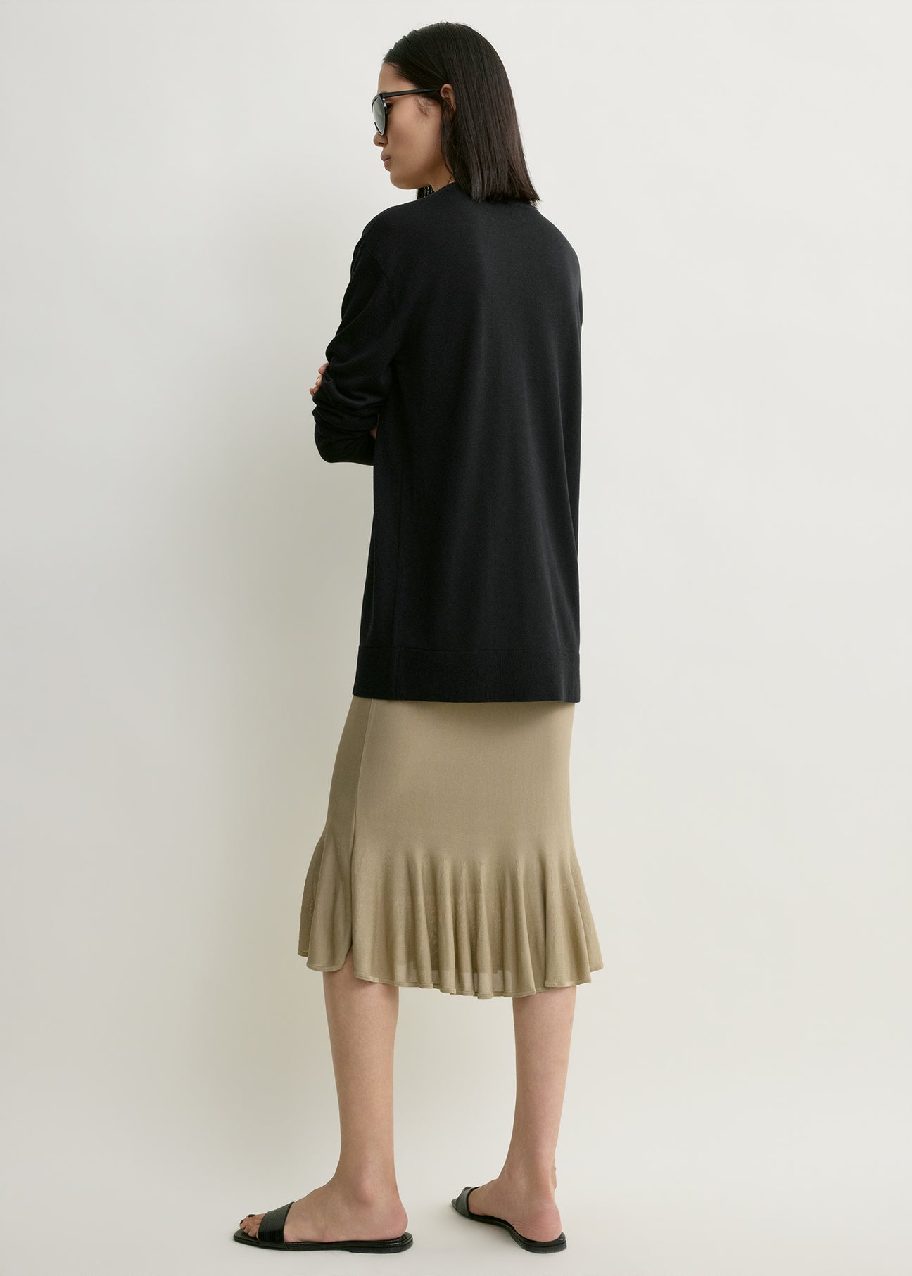 Toteme, Fluted Knit, Desert, Rock