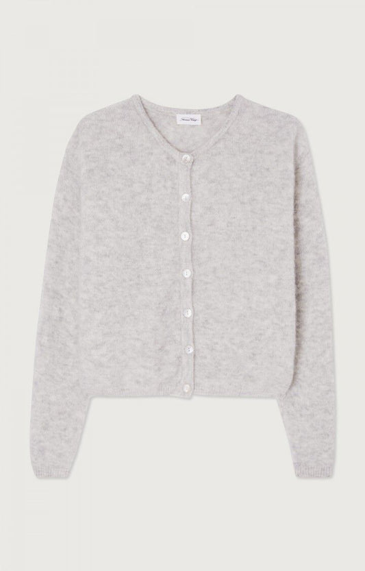 Vitow, Gris Clair, Cardigan