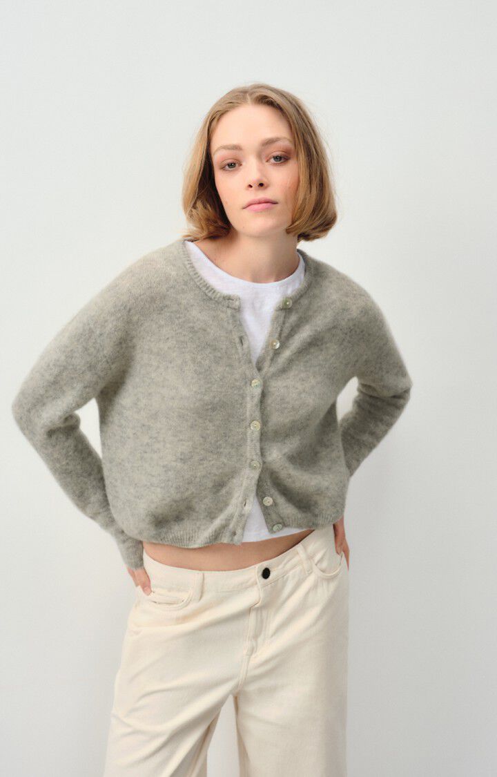 Vitow, Gris Clair, Cardigan