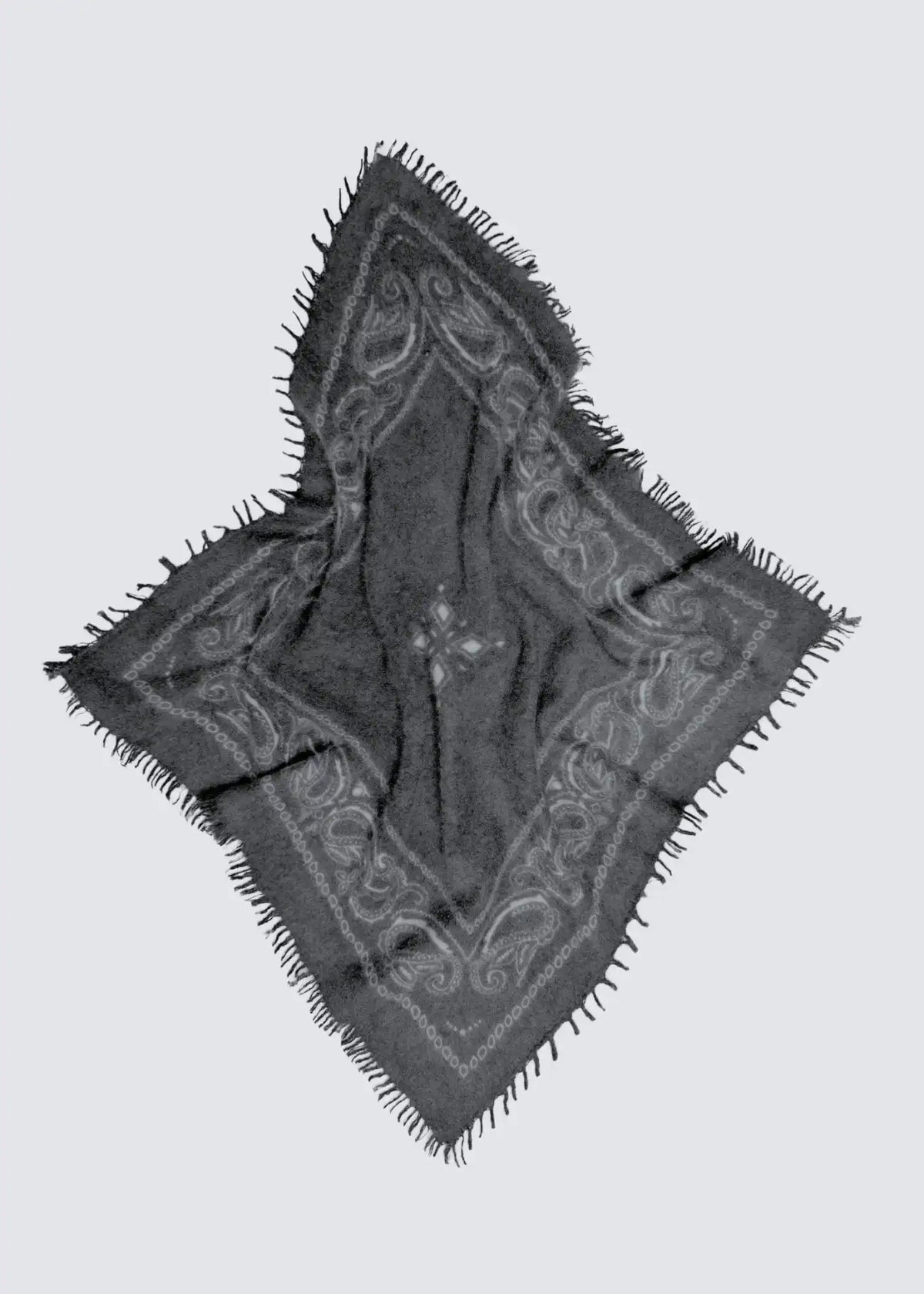 Warm Me, Felix Bandana, Dark Full Grey/Anthracite, Schal
