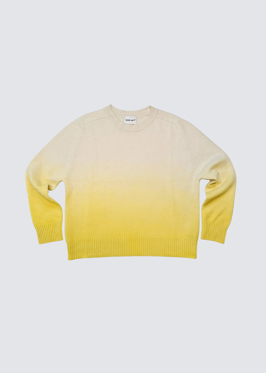 Flores, Blanc/Marigold, Pullover