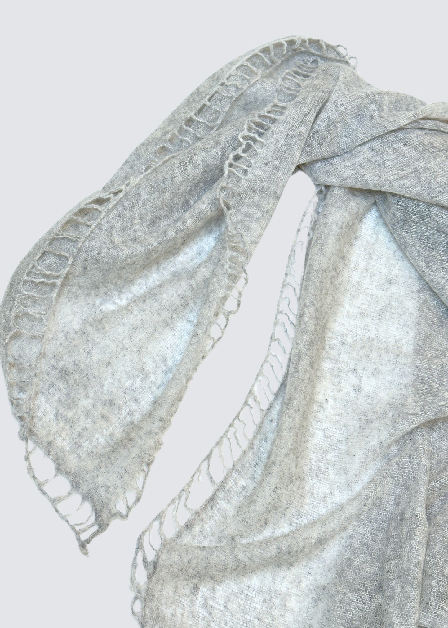 Nomad, Light Grey, Scarf 