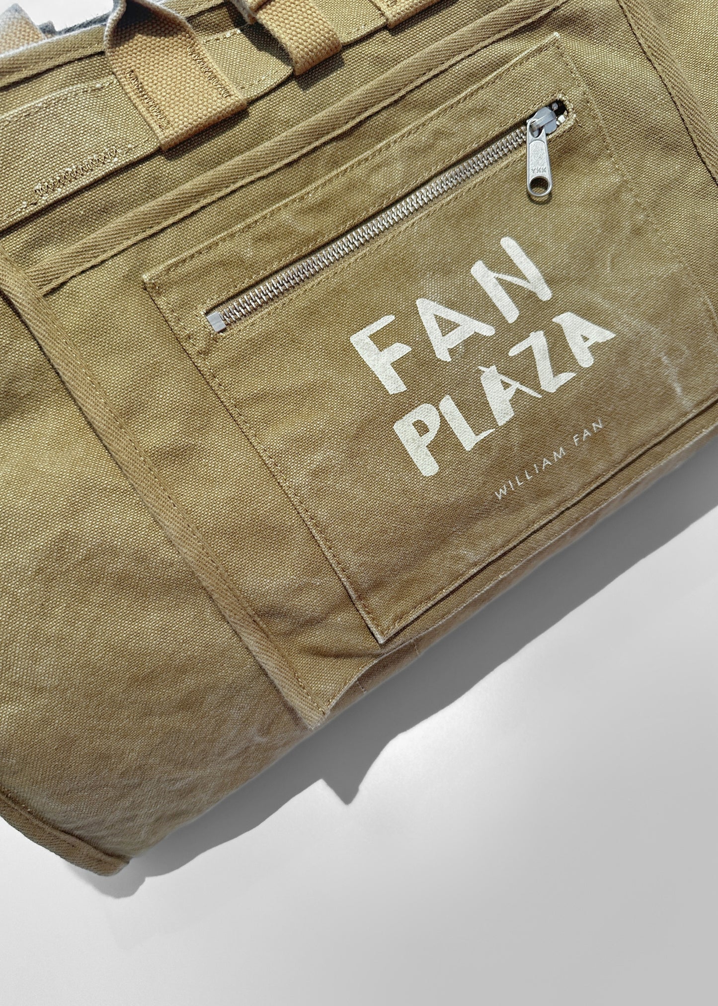 Plaza, Washed Khaki, Shopper L