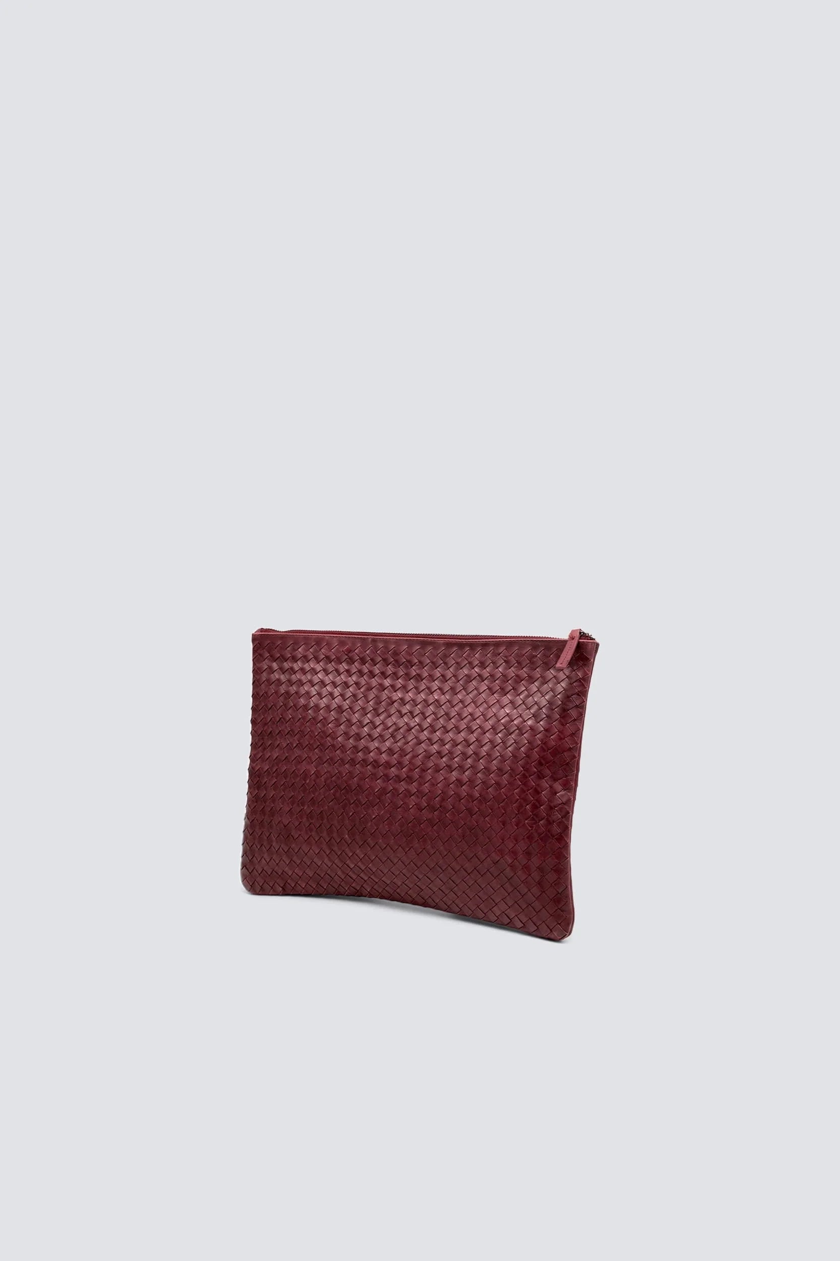 A4 Pochette, Bordo, Tasche - Lindner Fashion
