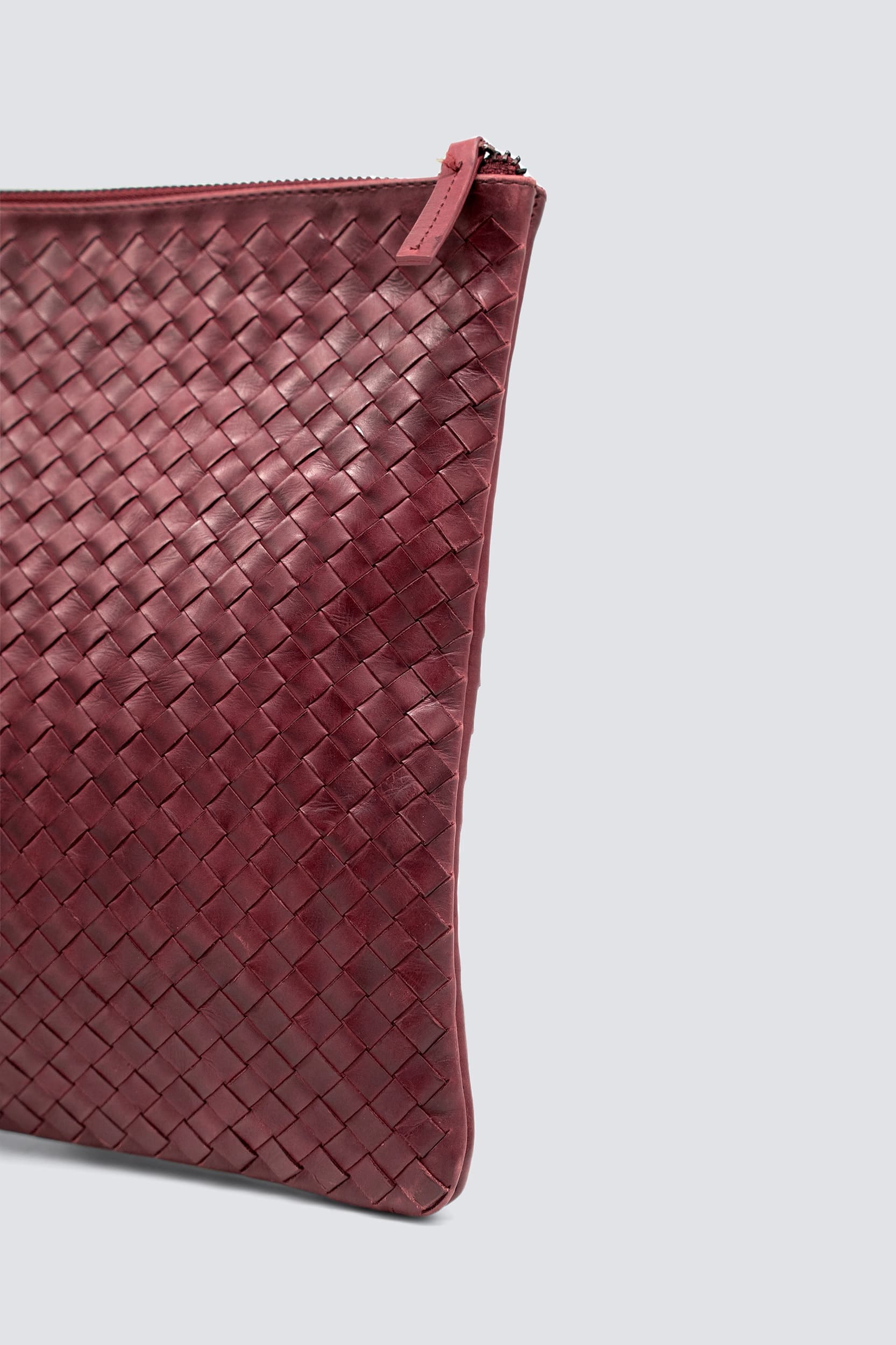 A4 Pochette, Bordo, Tasche - Lindner Fashion