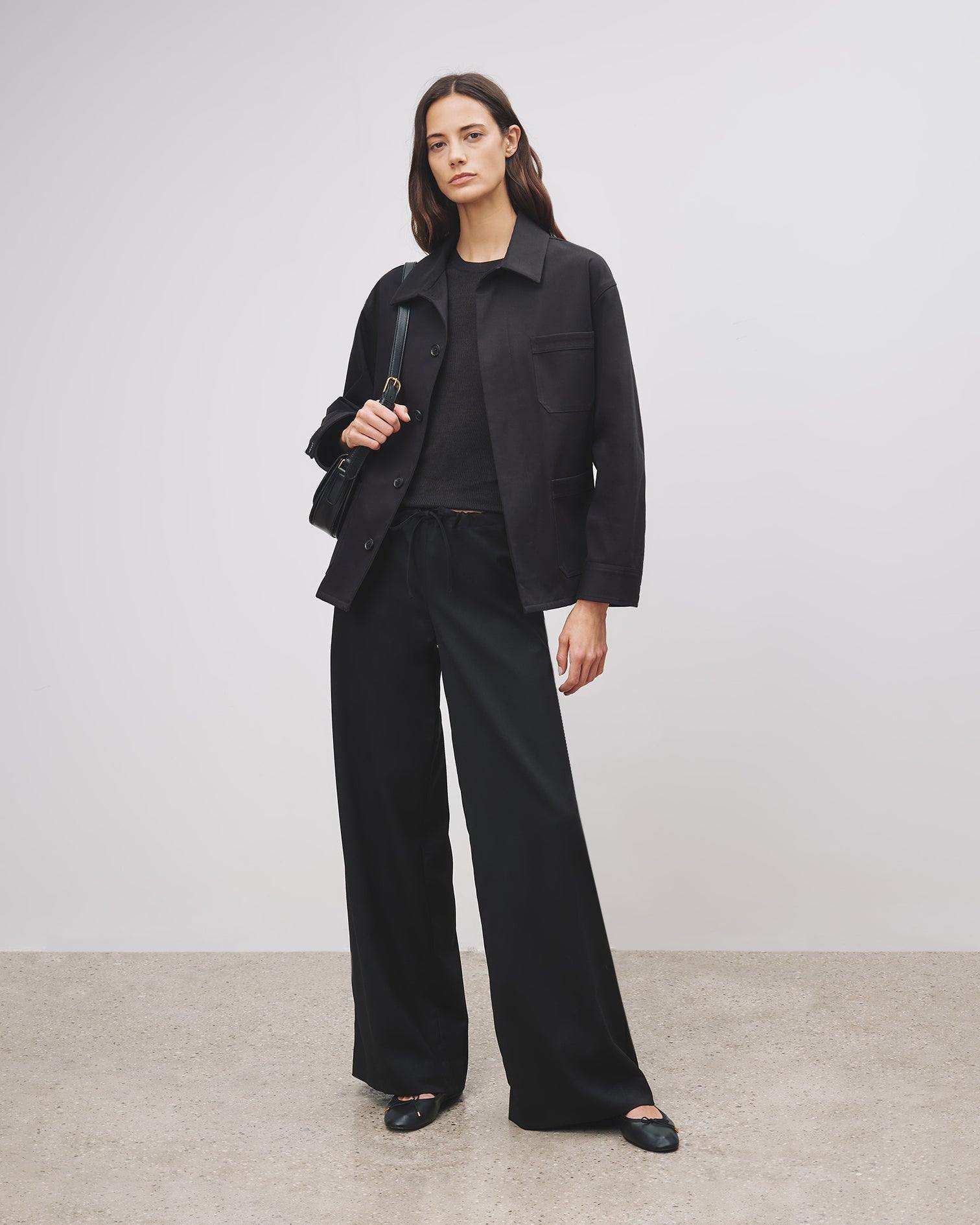 Adriel, Dark Navy, Hose - Lindner Fashion