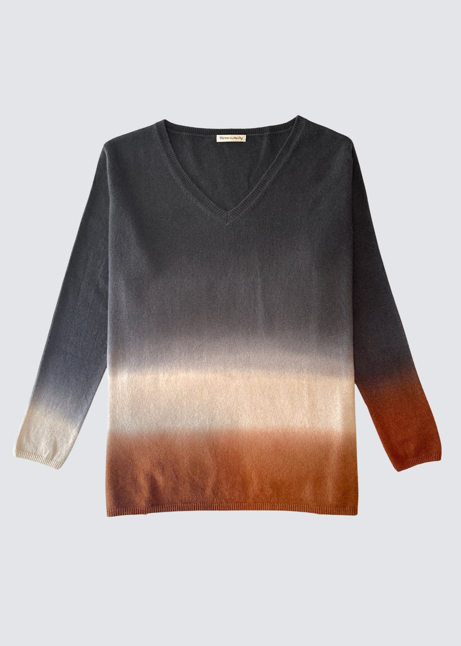 Anthra/White/Brown, Pullover - Lindner Fashion