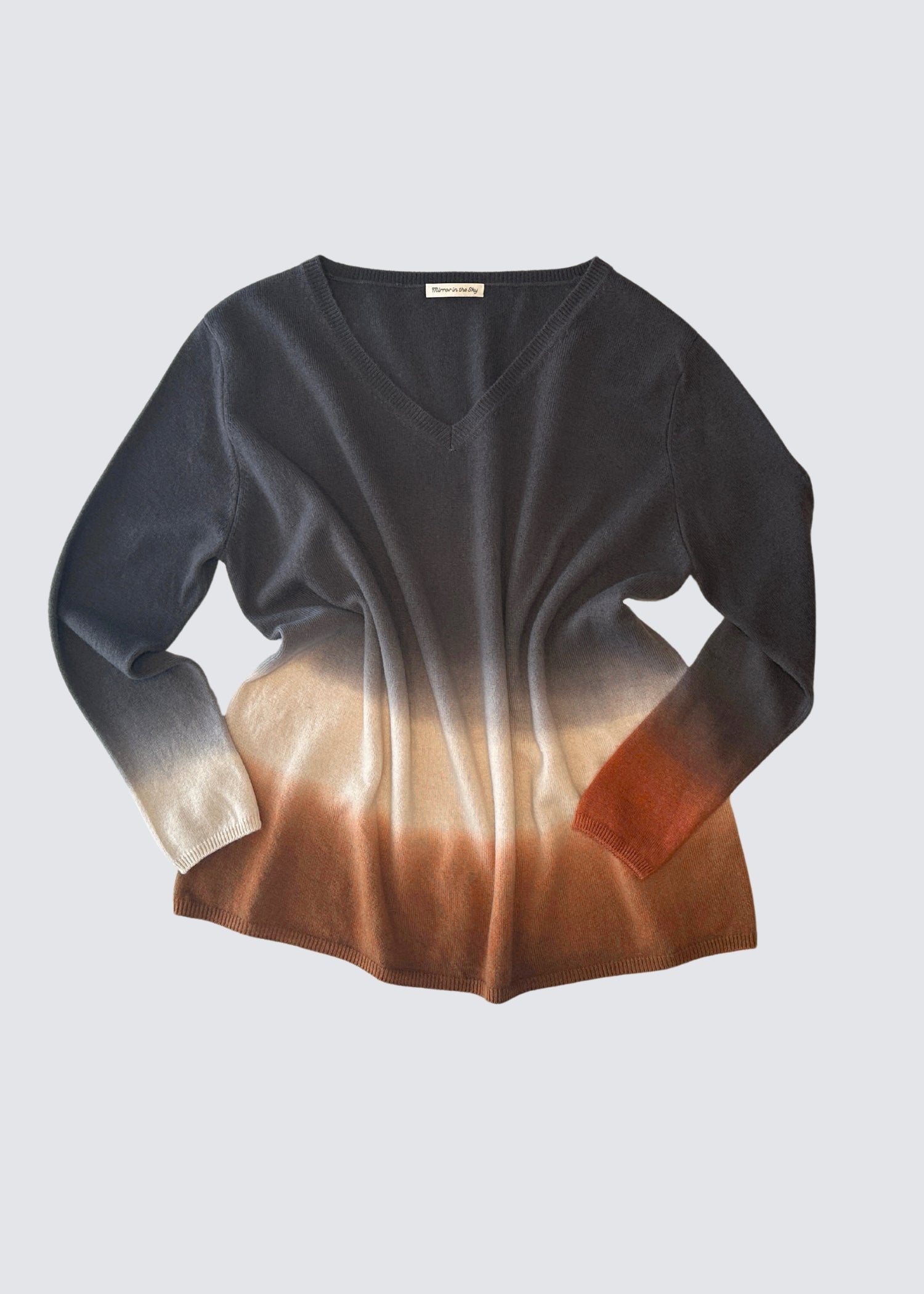 Anthra/White/Brown, Pullover - Lindner Fashion