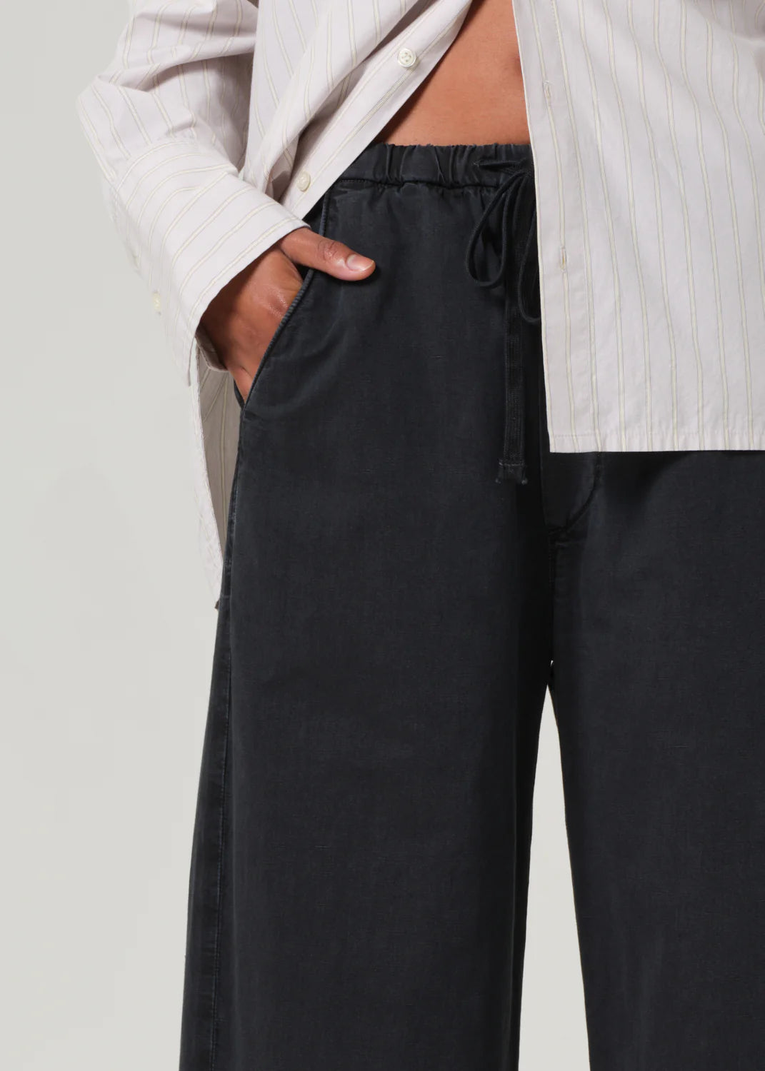 Aurora, Washed Black, Hose - Lindner Fashion