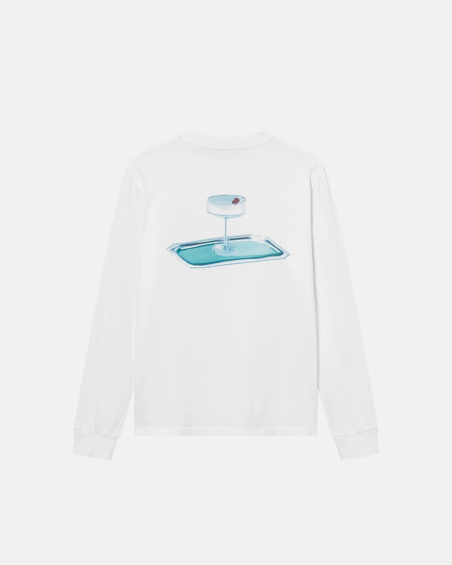 Bar, White, Longsleeve - Lindner Fashion